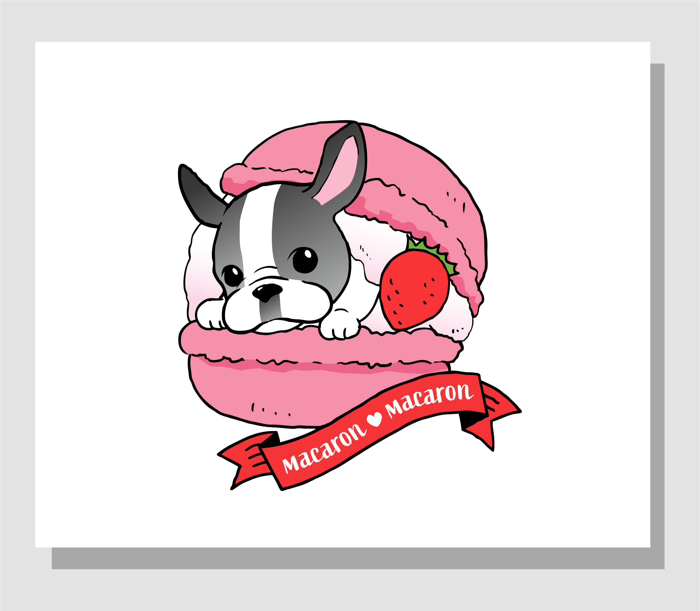 macaron macaron_ロゴと名刺-1