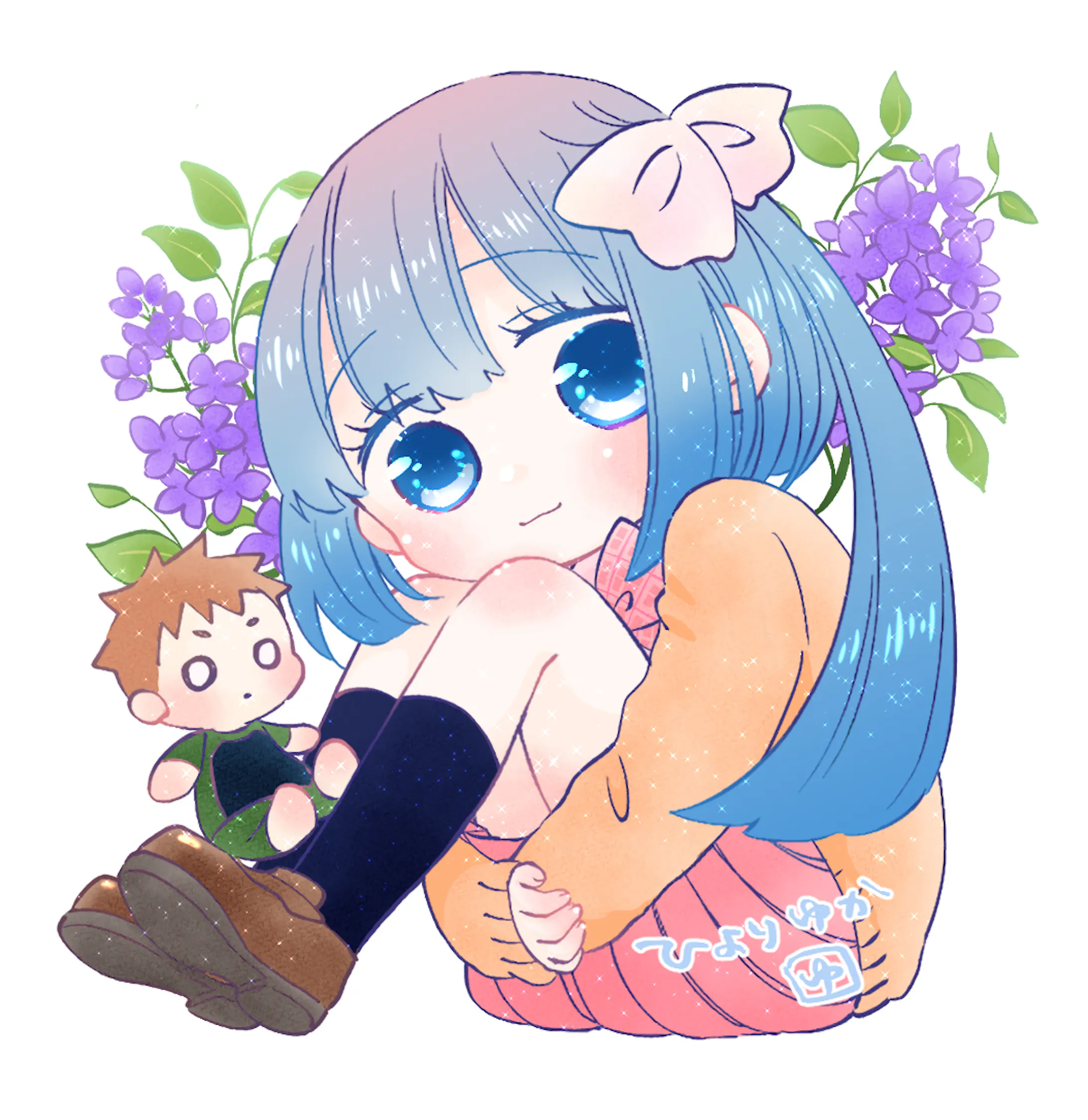 カラーイラスト デフォルメ ミニキャラクター