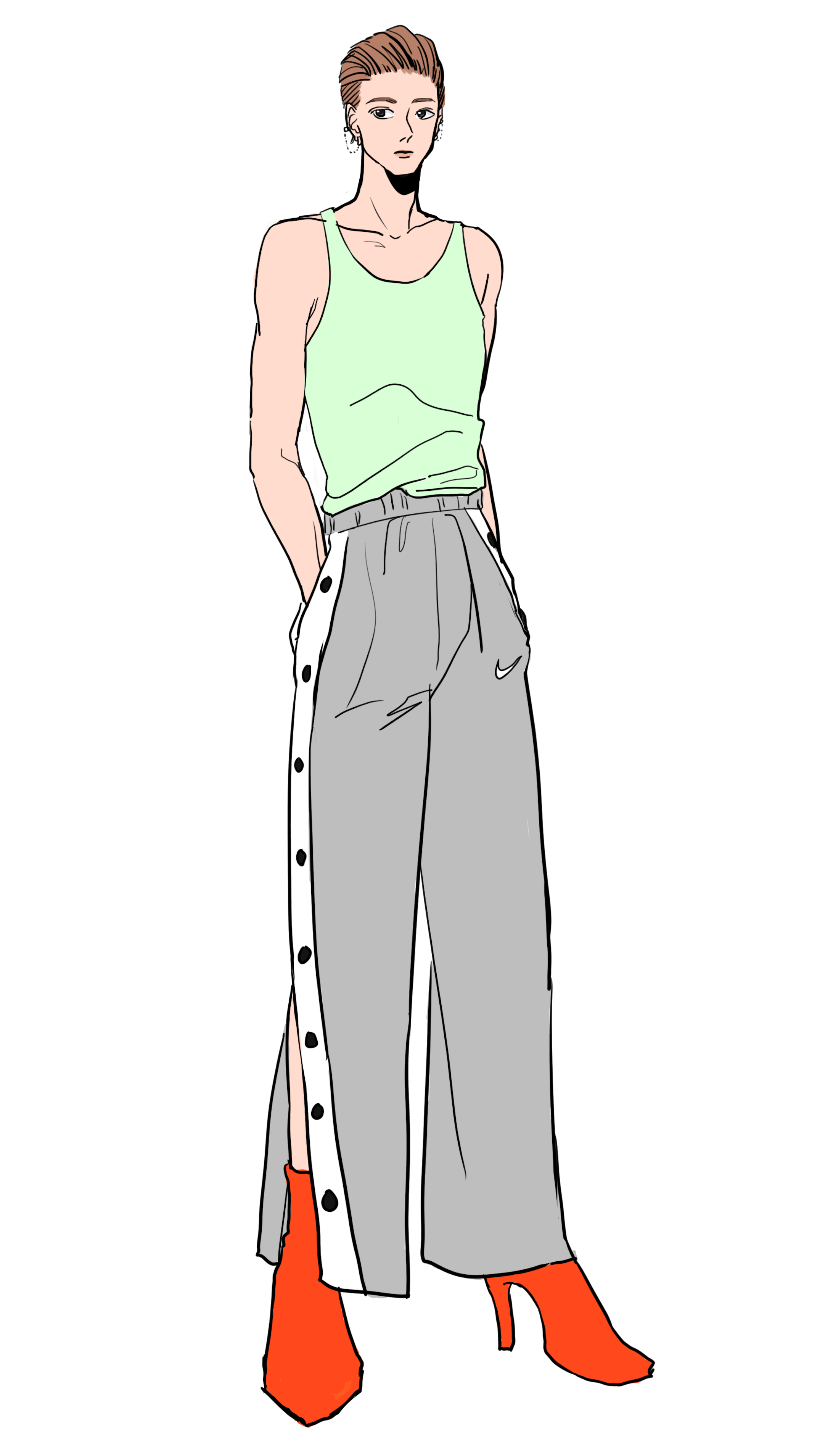 コーディネートイラスト コーディネートイラスト