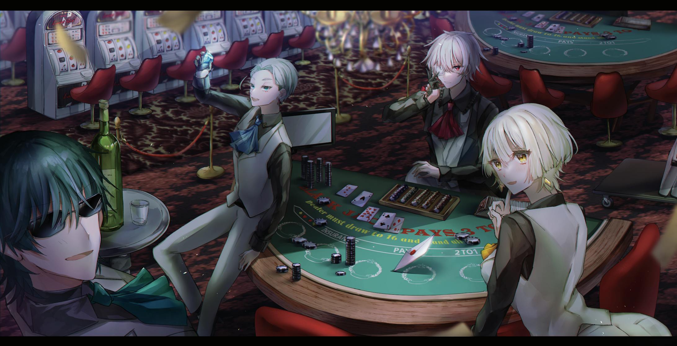 複数人(4人～)キャライラスト集-1