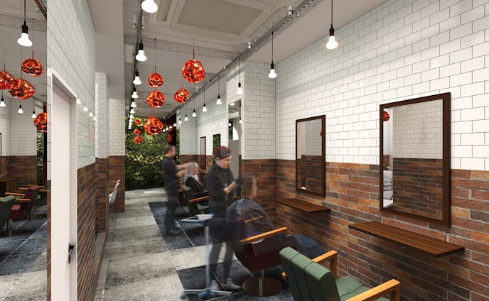 Hair salon shop design　美容室空間設計