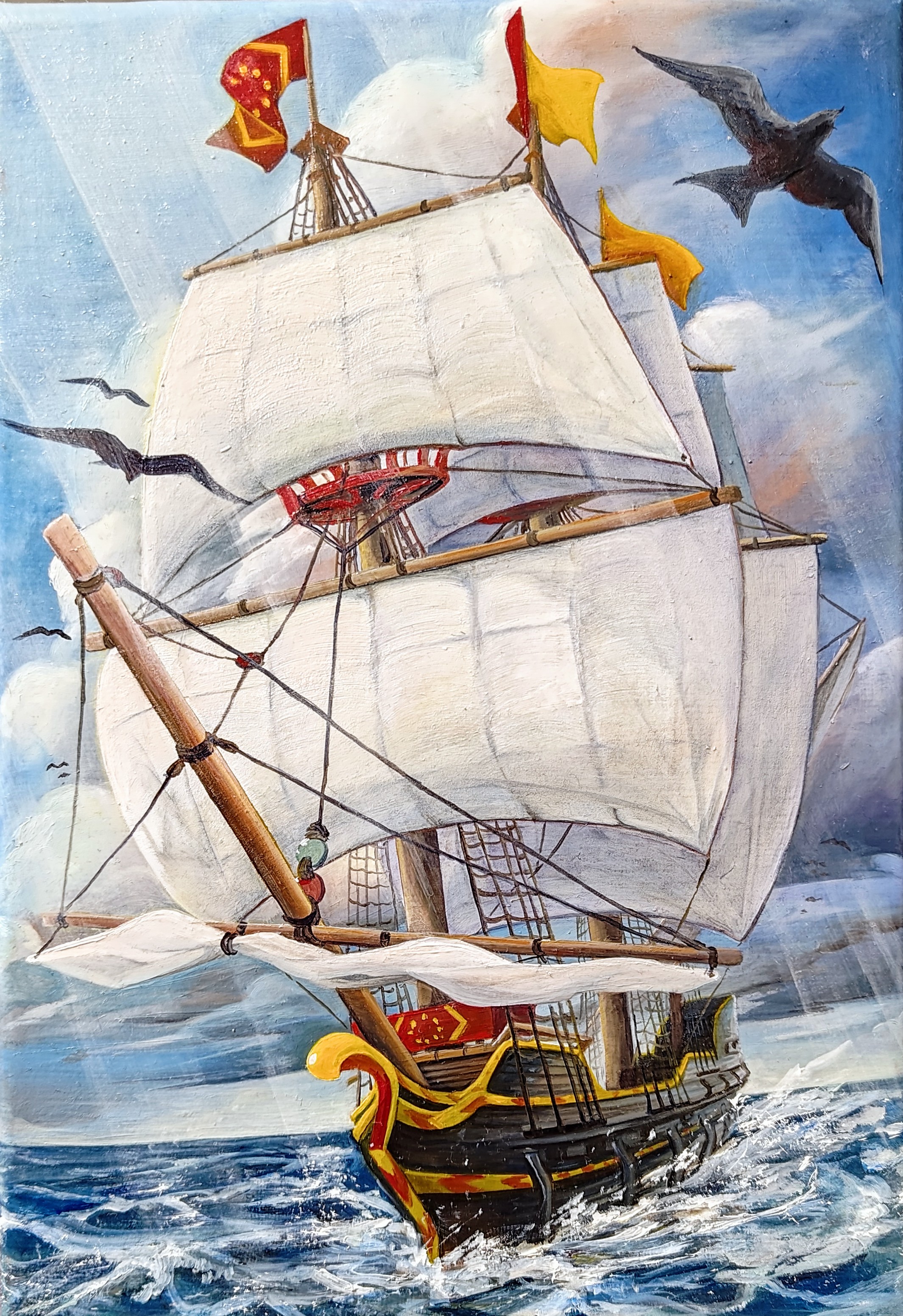 【Comission】油彩画-1