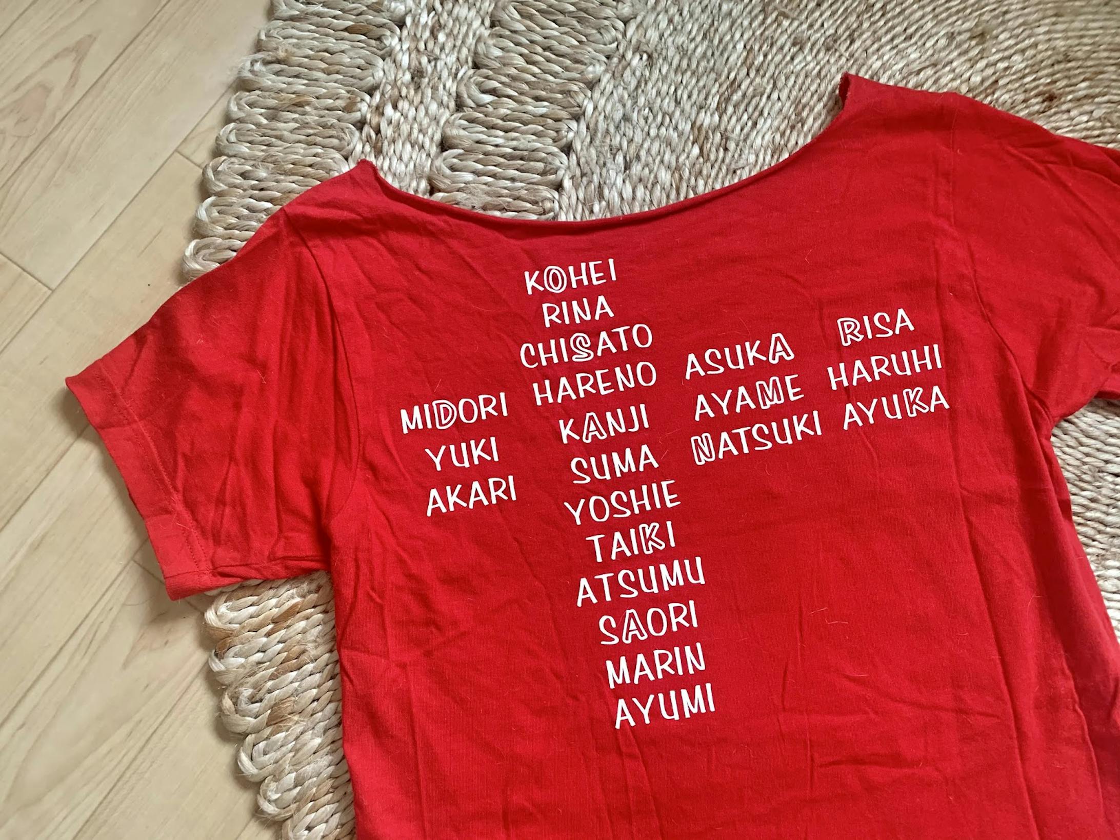 クラスTシャツ"Osaka Danmark '13"-2
