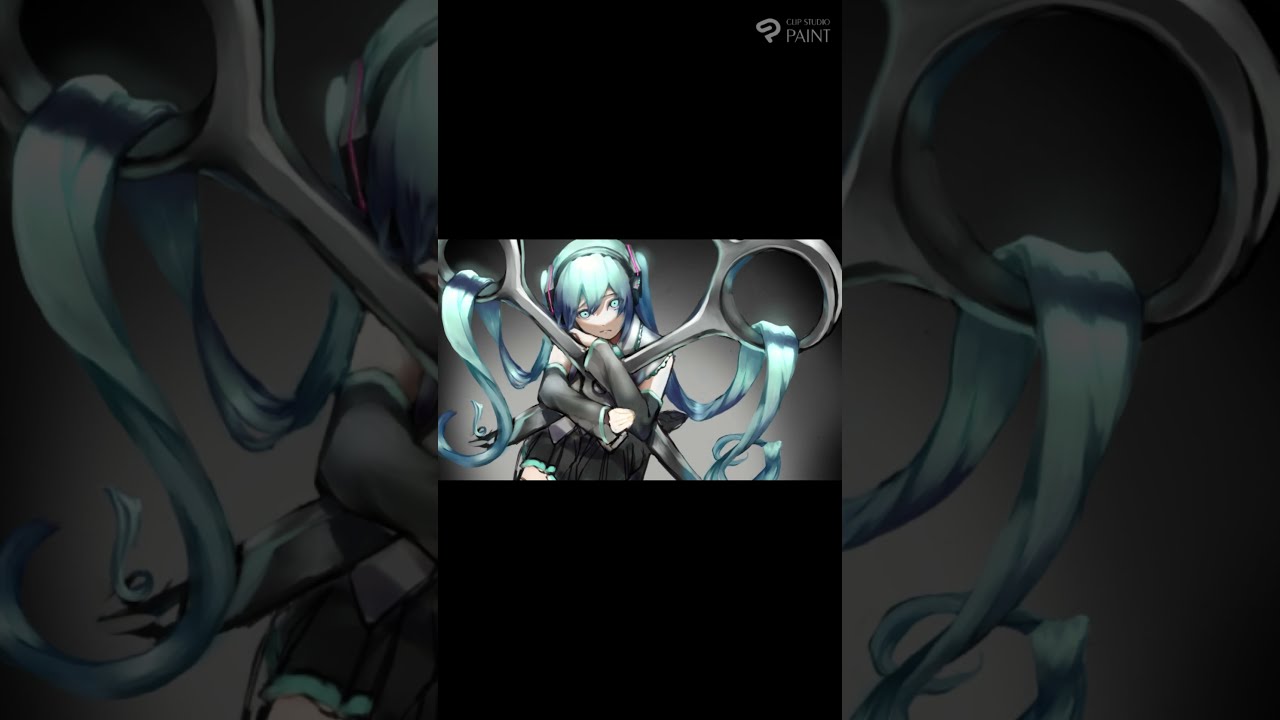 clip studio paint、歌ってみた動画