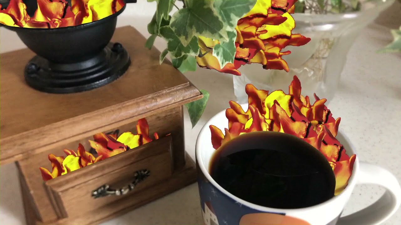 炎のねんどで様々なものを燃やす日