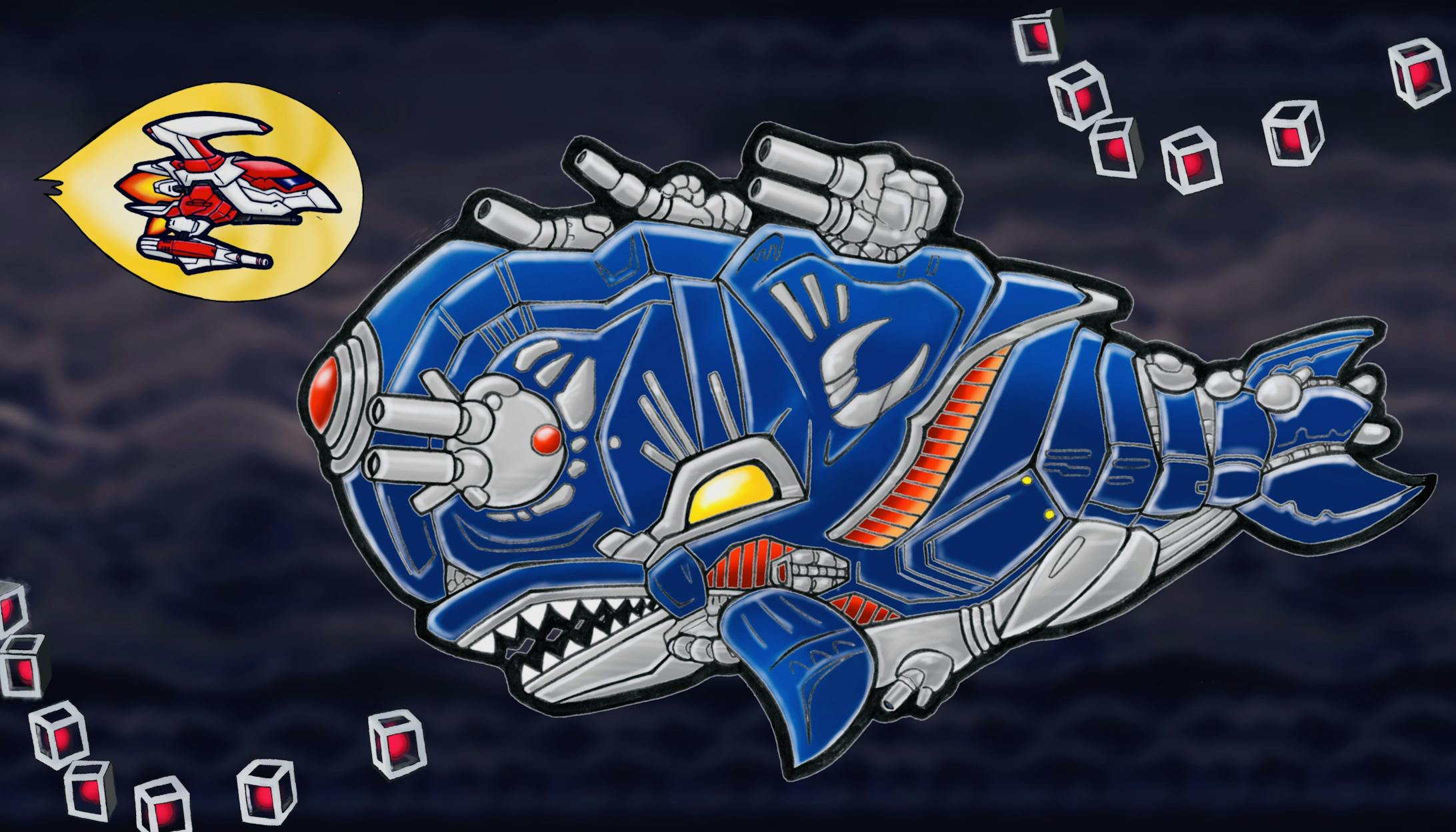 グレートシング ダライアス最終面ボス