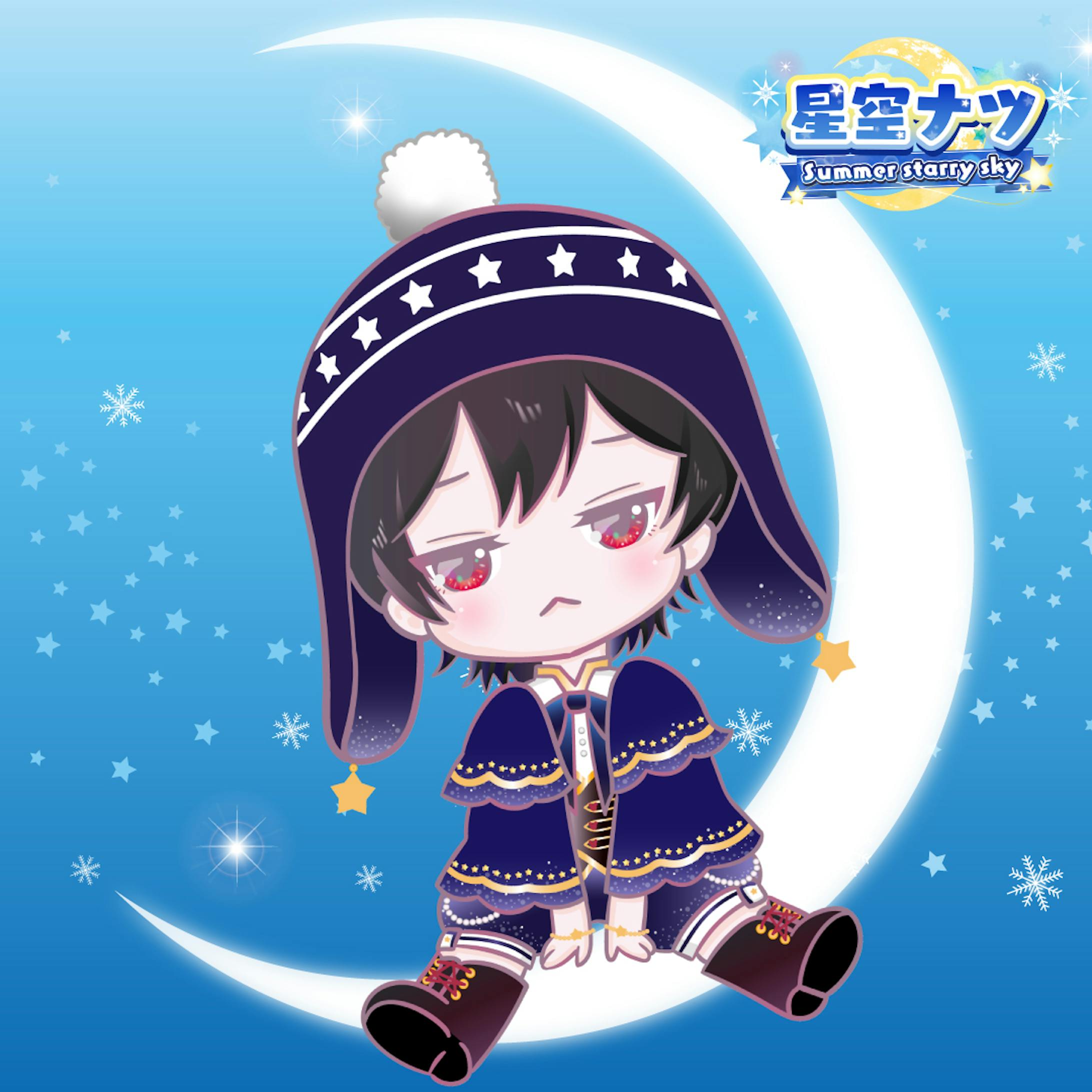 Vtuber星空ナツさんsdイラスト