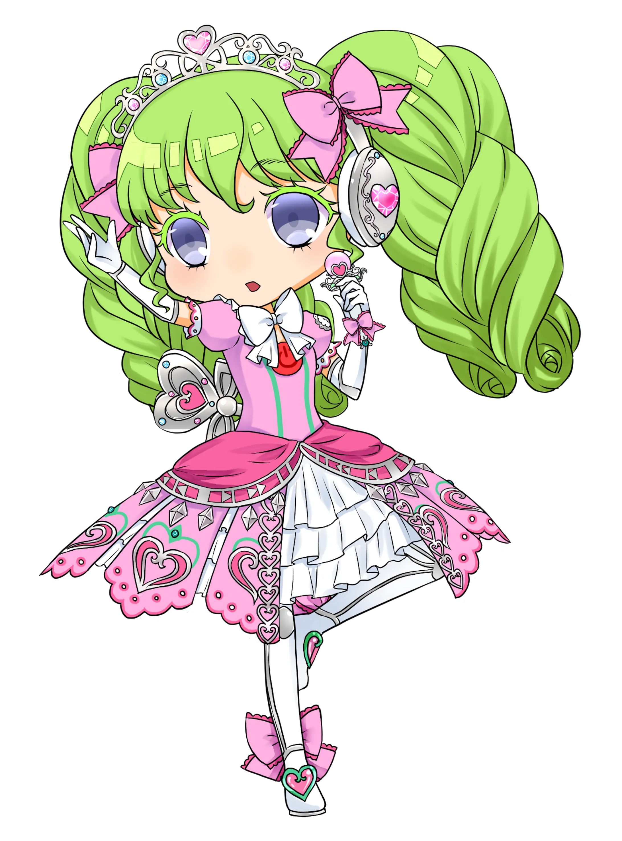 デフォルメイラスト ファンアート