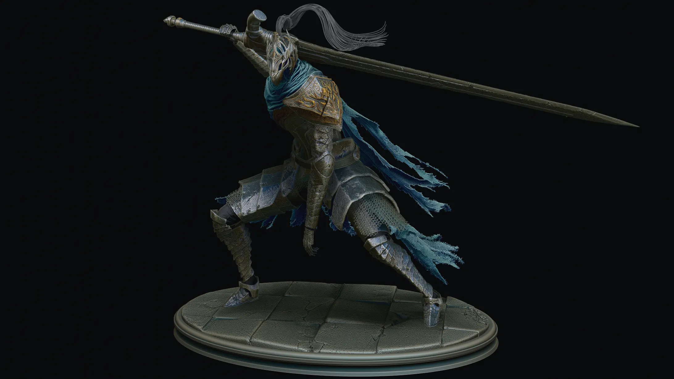 深淵歩きアルトリウス ダークソウル ファンアート