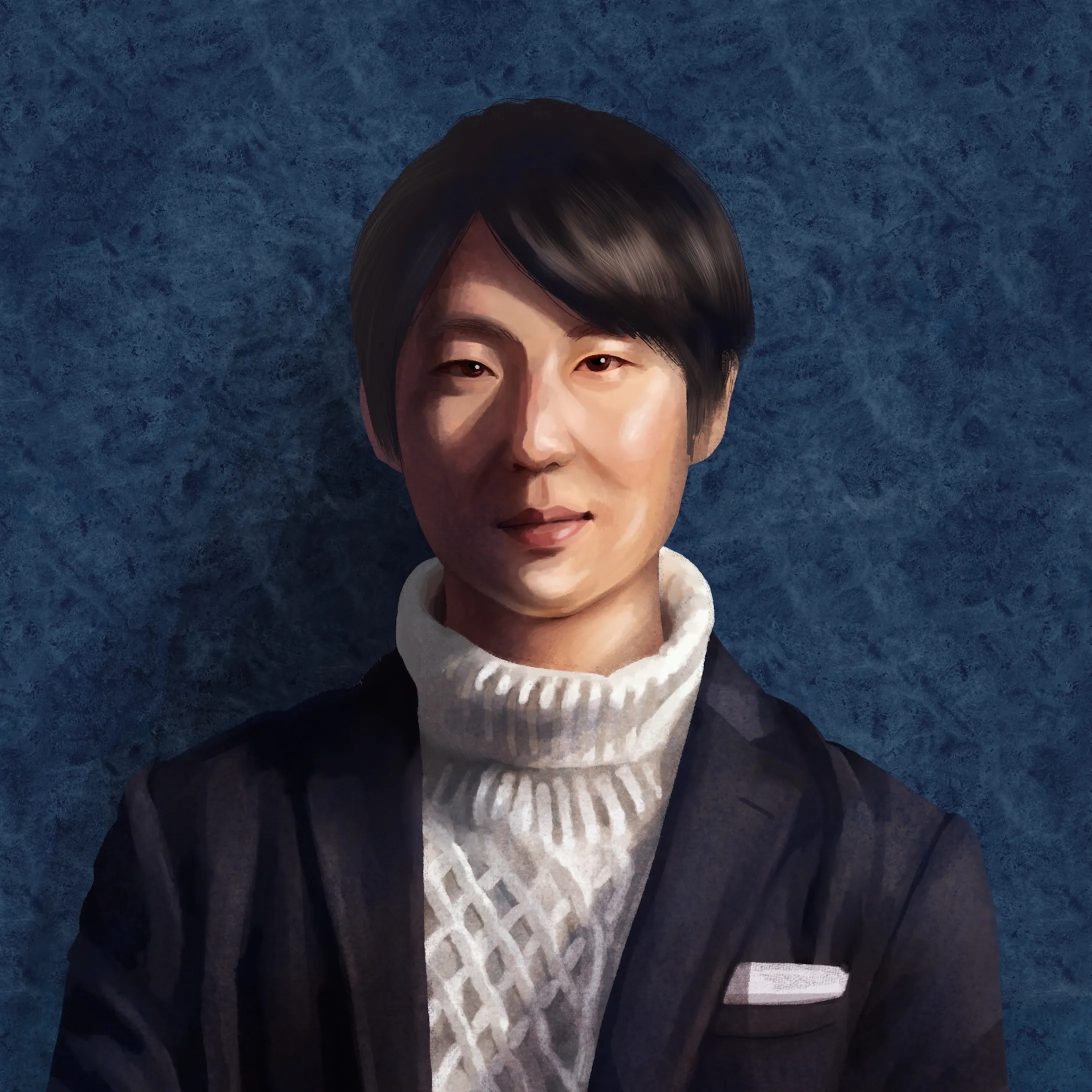 人物イラスト 油絵風 人物イラスト 油絵風