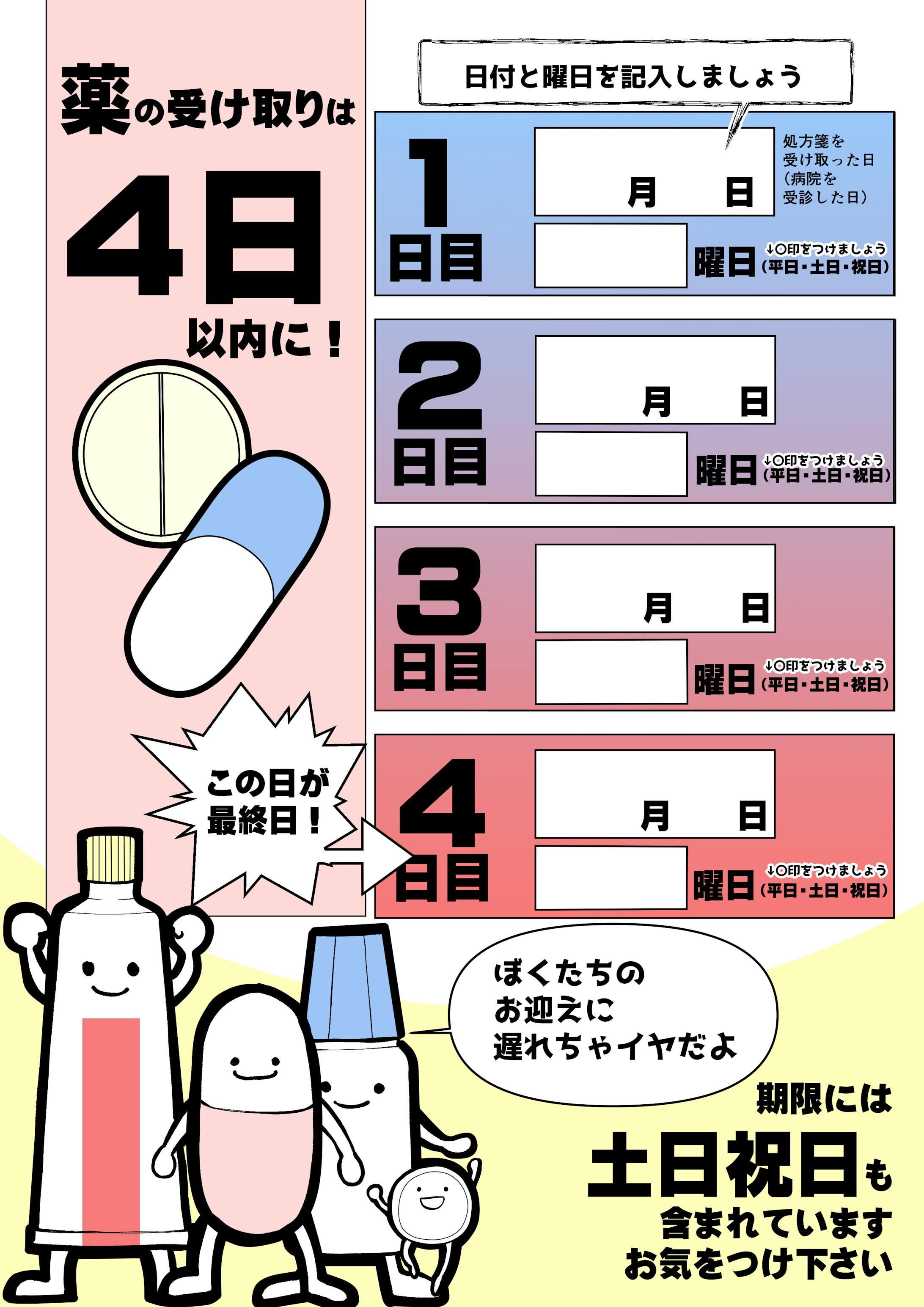処方箋の有効期限に注意