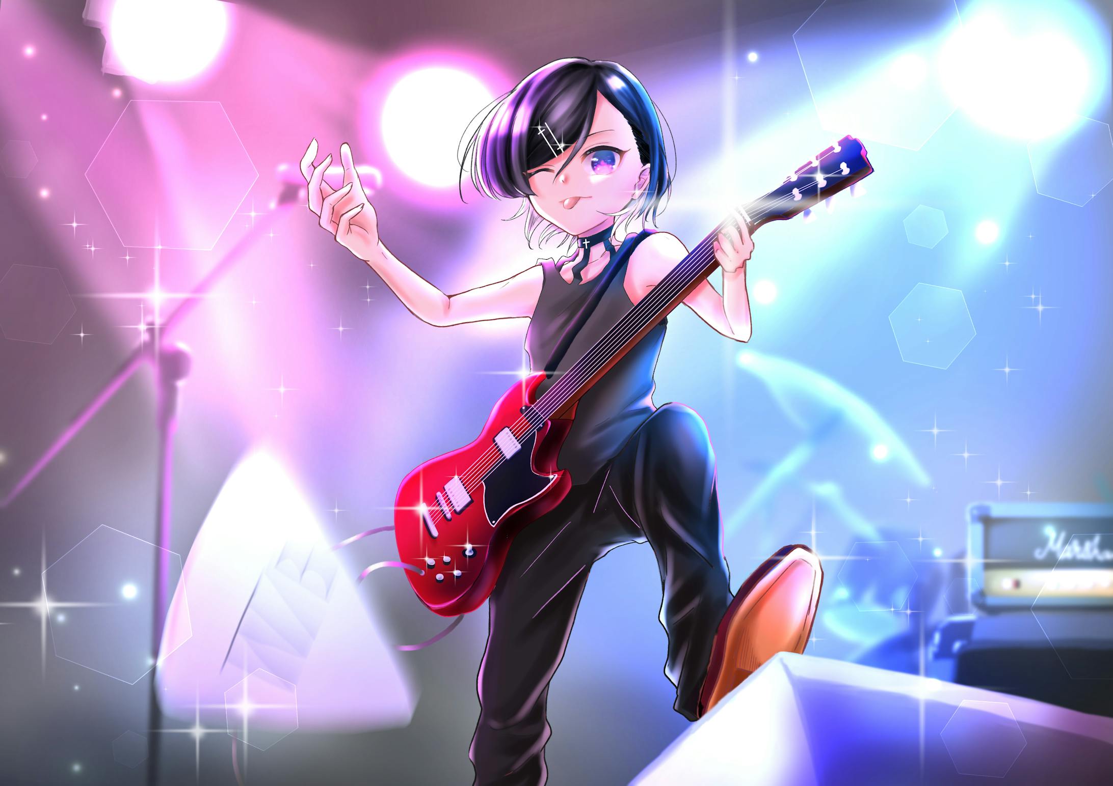 イラスト 軽音部ライブ イラスト 軽音部ライブ