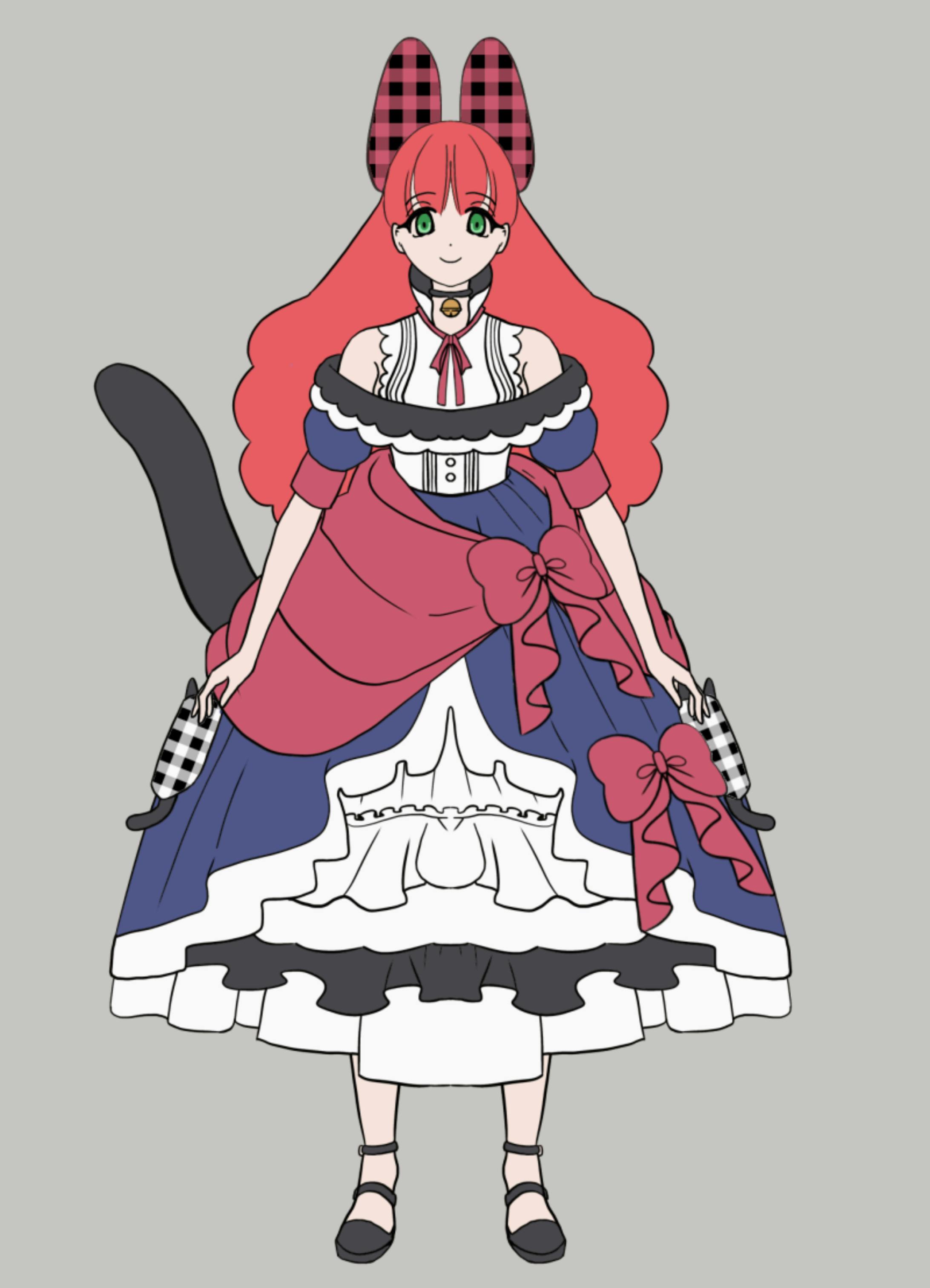 OCの酒場の看板娘-1