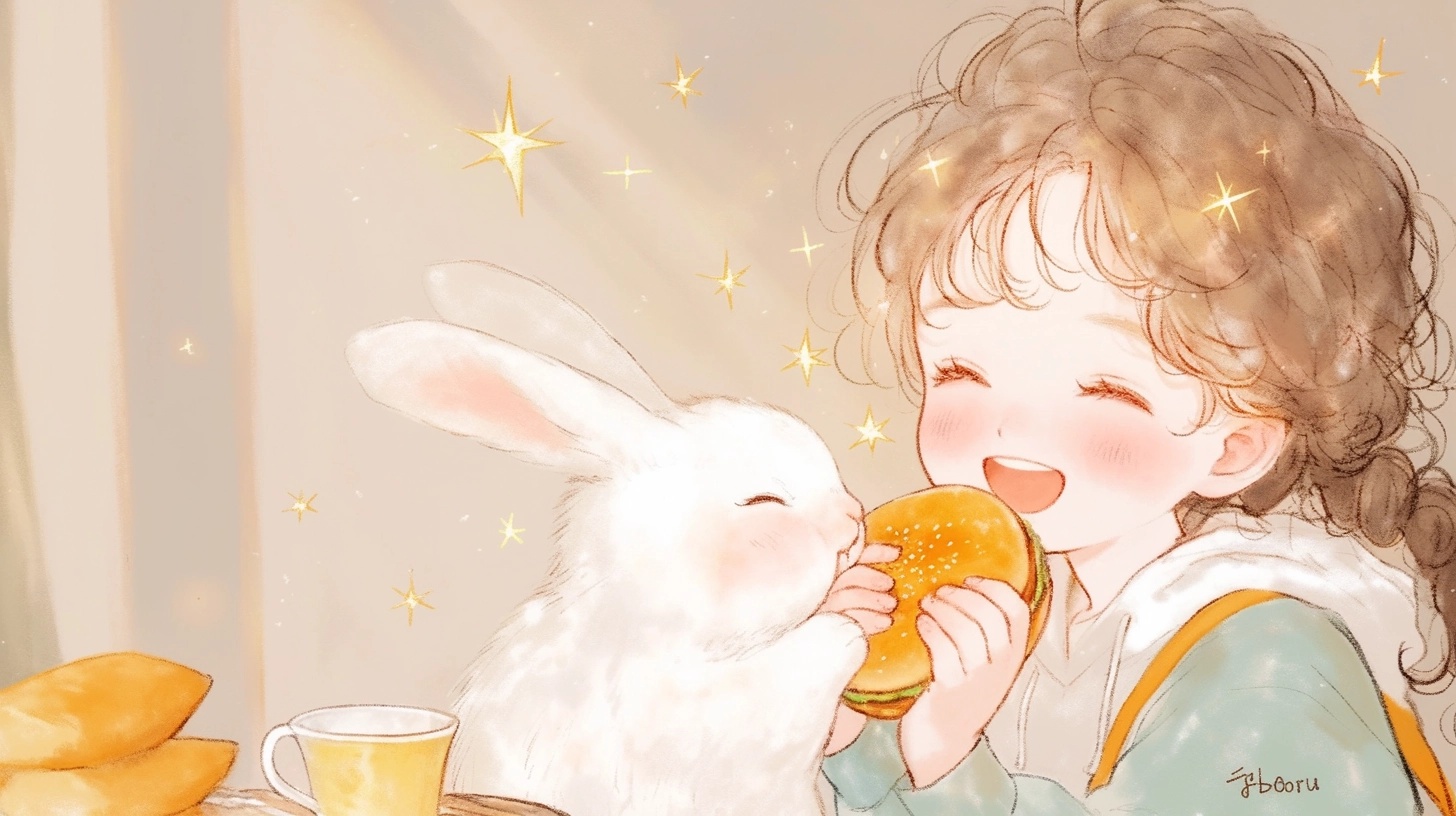 絵本シリーズ(朝食)-1