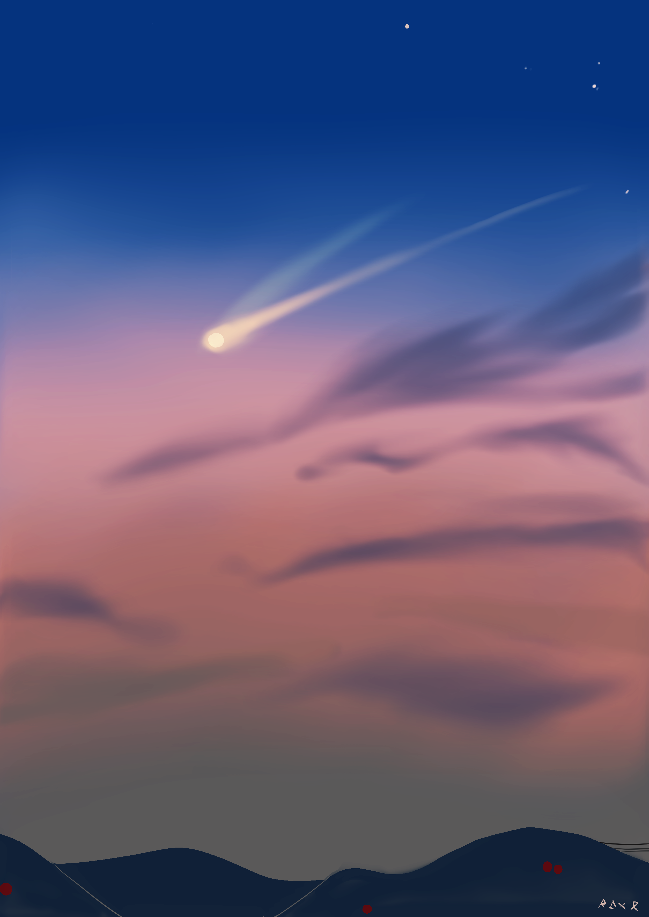 紫金山アトラス彗星-1