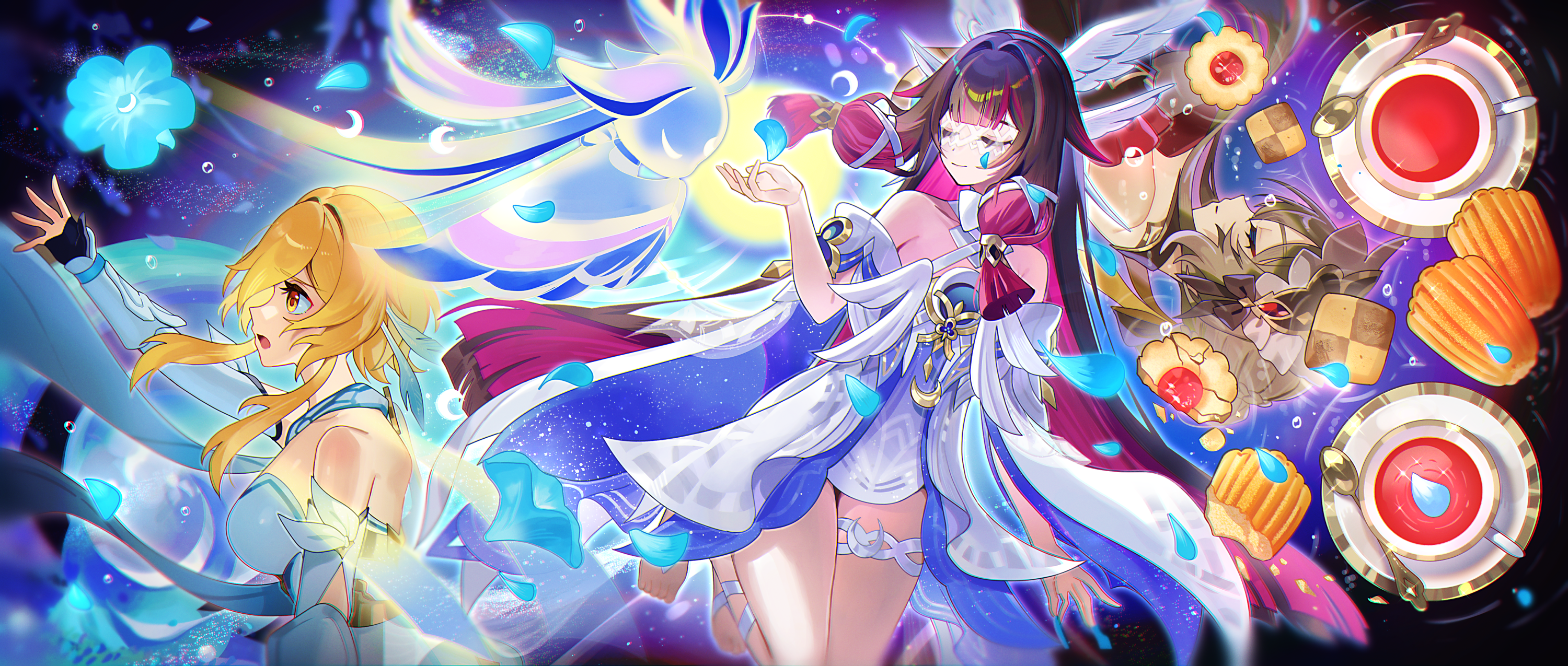 【版権イラスト】原神 LunaⅣ創作プログラム ラッキー賞受賞作品-1