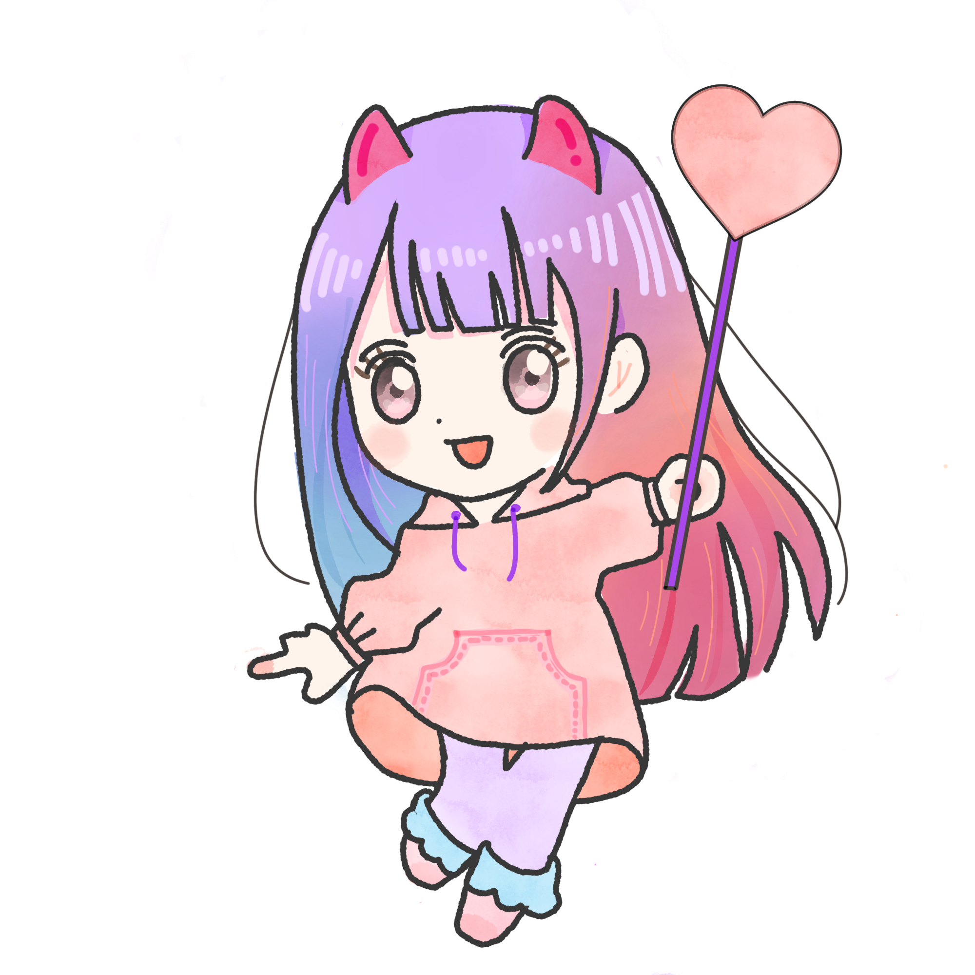 【A様】Instagram用ミニキャラ作成-1