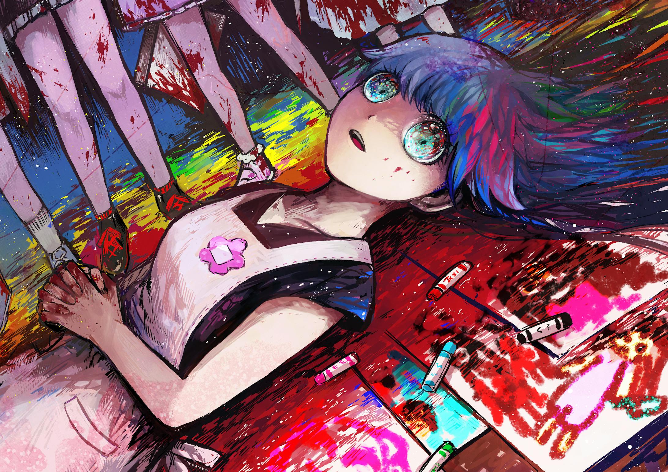 ホラー漫画「チルドレン」バナーイラスト-1