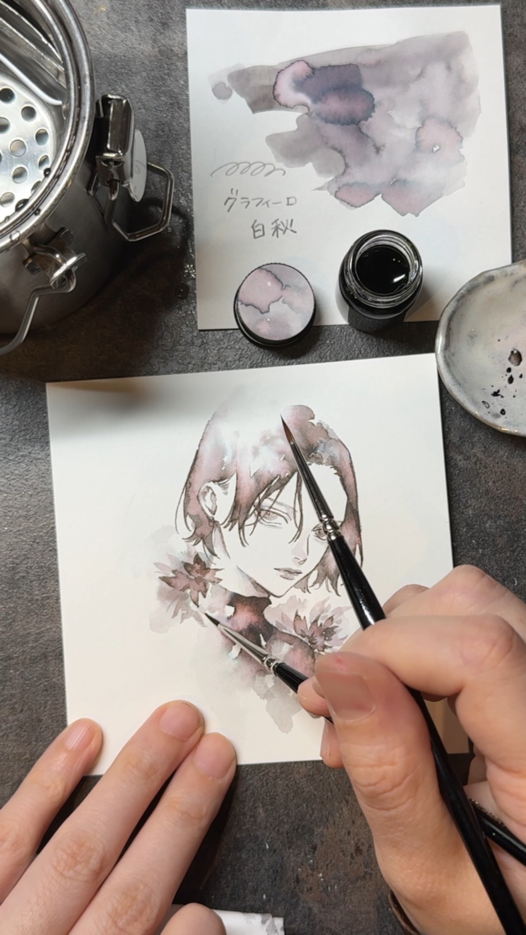 【メイキング動画】孳々様　白秋-1