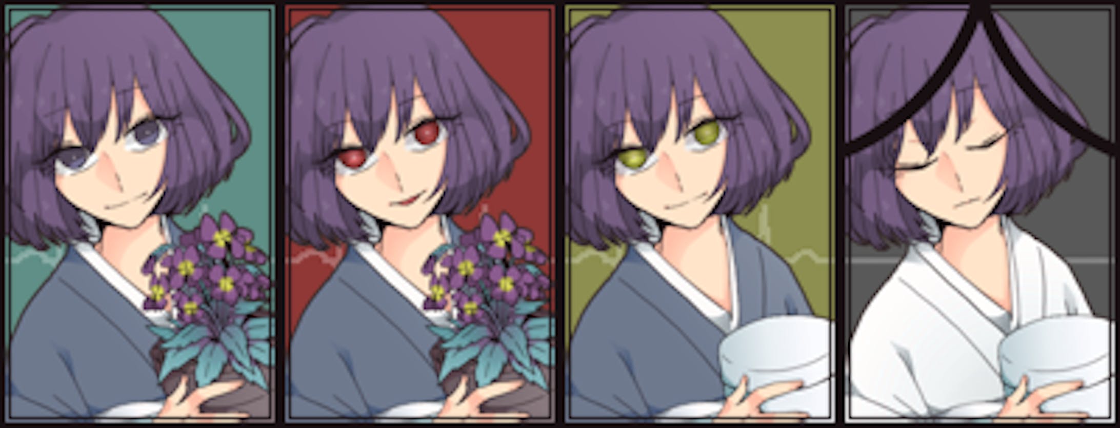 39/鉢植 スミレ…創作『真十鏡』より 縹すみれ。直晃の妻です。虚弱で子が産めない体質のため直晃と結婚しました。 39/鉢植 スミレ…創作『真十鏡』より 縹すみれ。直晃の妻です。虚弱で子が産めない体質のため直晃と結婚しました。