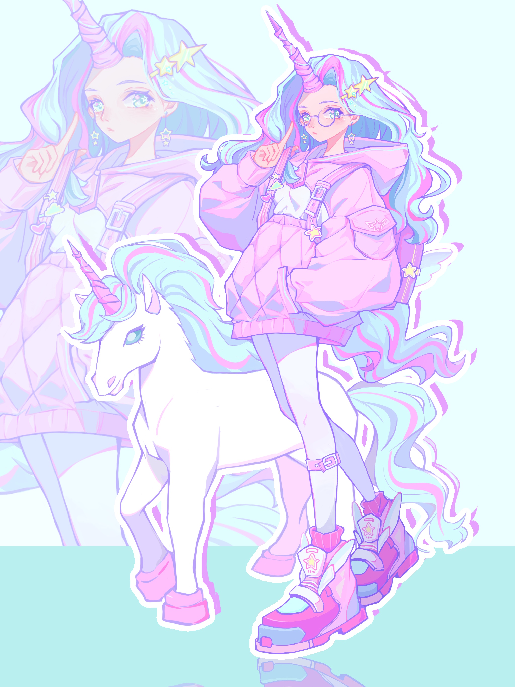 ユニコーン立ち絵