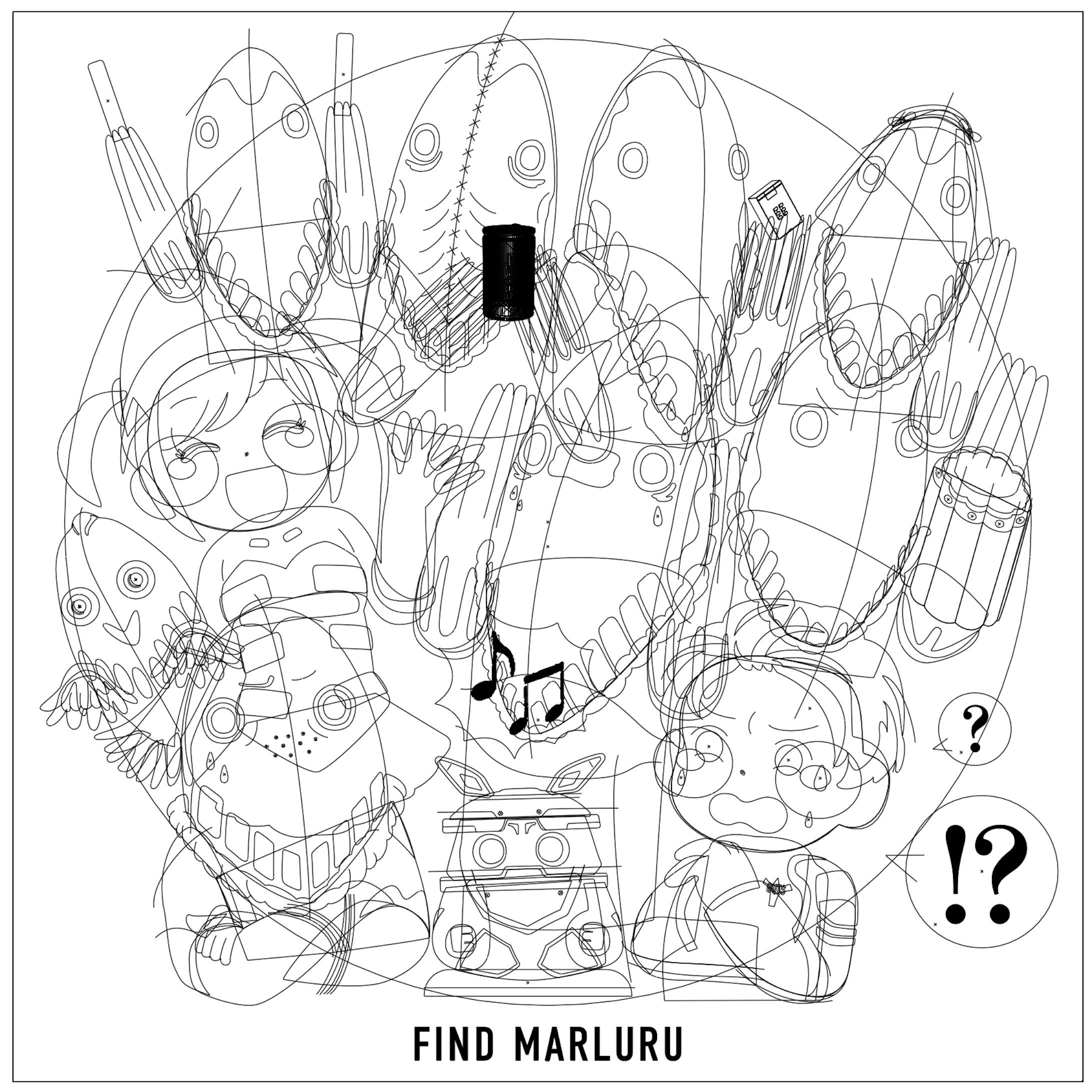 イラストのアウトラインデータ
