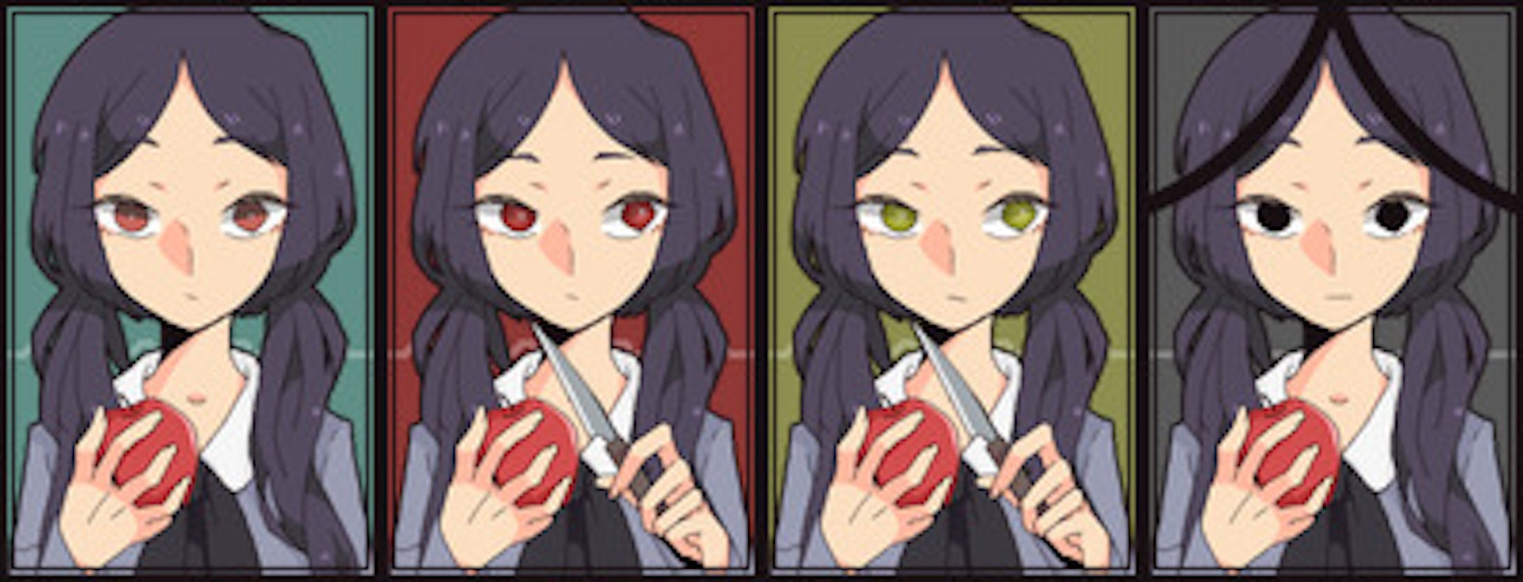 25/御見舞 シオリ…創作『山羊の扉』より 佐野シオリ。鼎の幼馴染です。 25/御見舞 シオリ…創作『山羊の扉』より 佐野シオリ。鼎の幼馴染です。