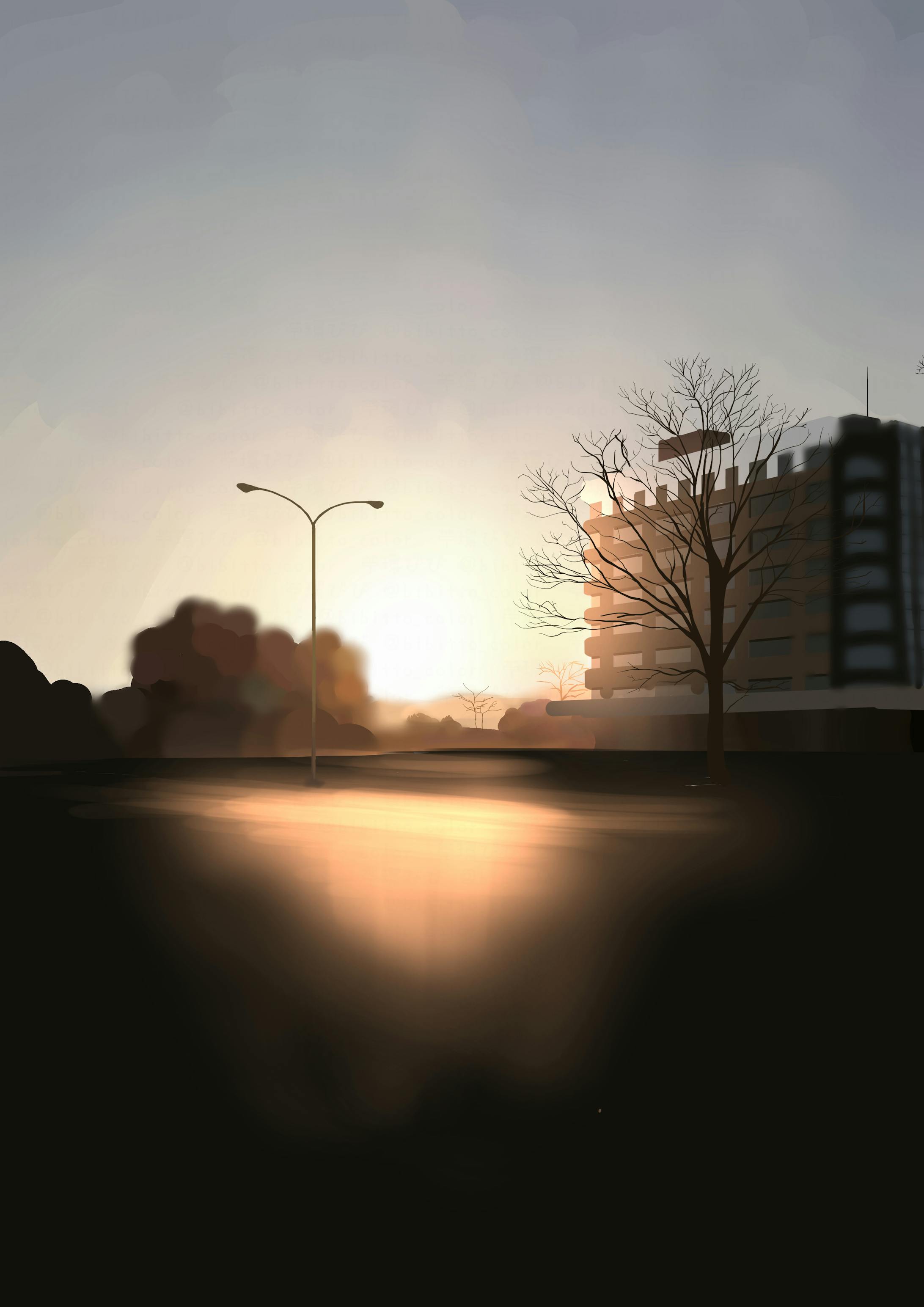 背景厚塗り 背景厚塗り