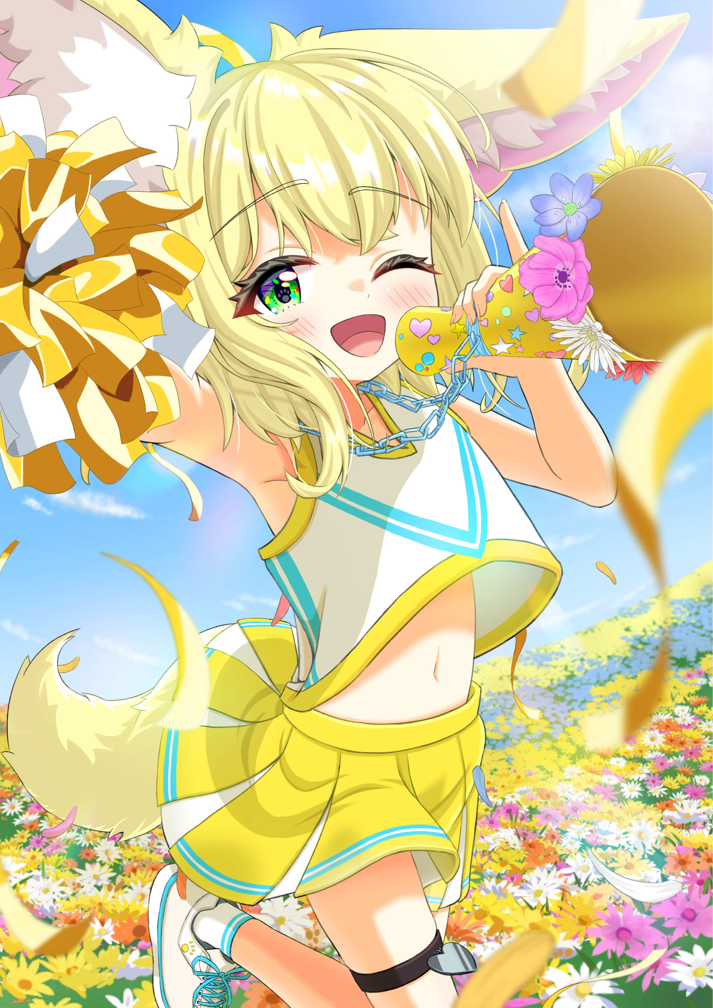 君を応援するふぇねっくちゃん-1