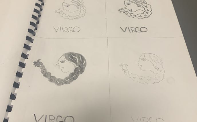 Zodiac project with different types of lines