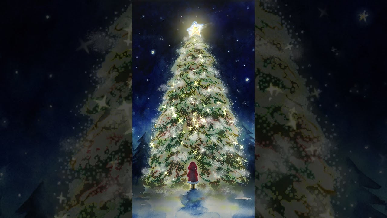 【流れ星のクリスマスツリー】　ショート動画