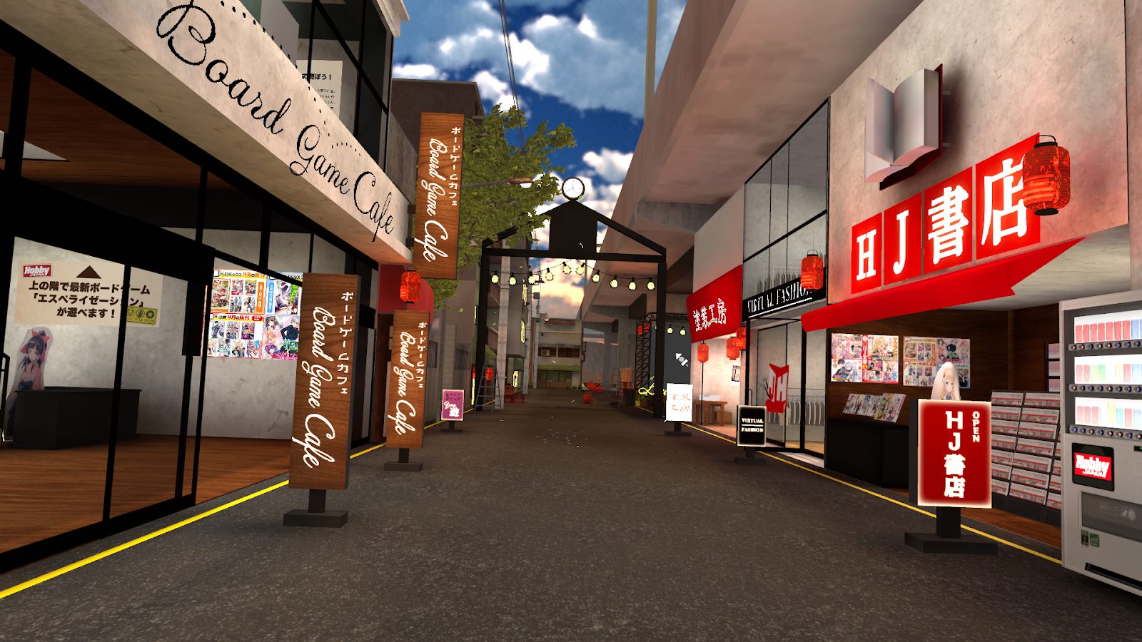ホビージャパンのちょっと懐かしい商店街ワールドで遊ぼう！オープン記念イベントも開催 | メタカル最前線