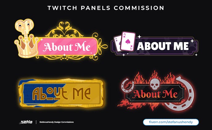 Twitch Panels Commission