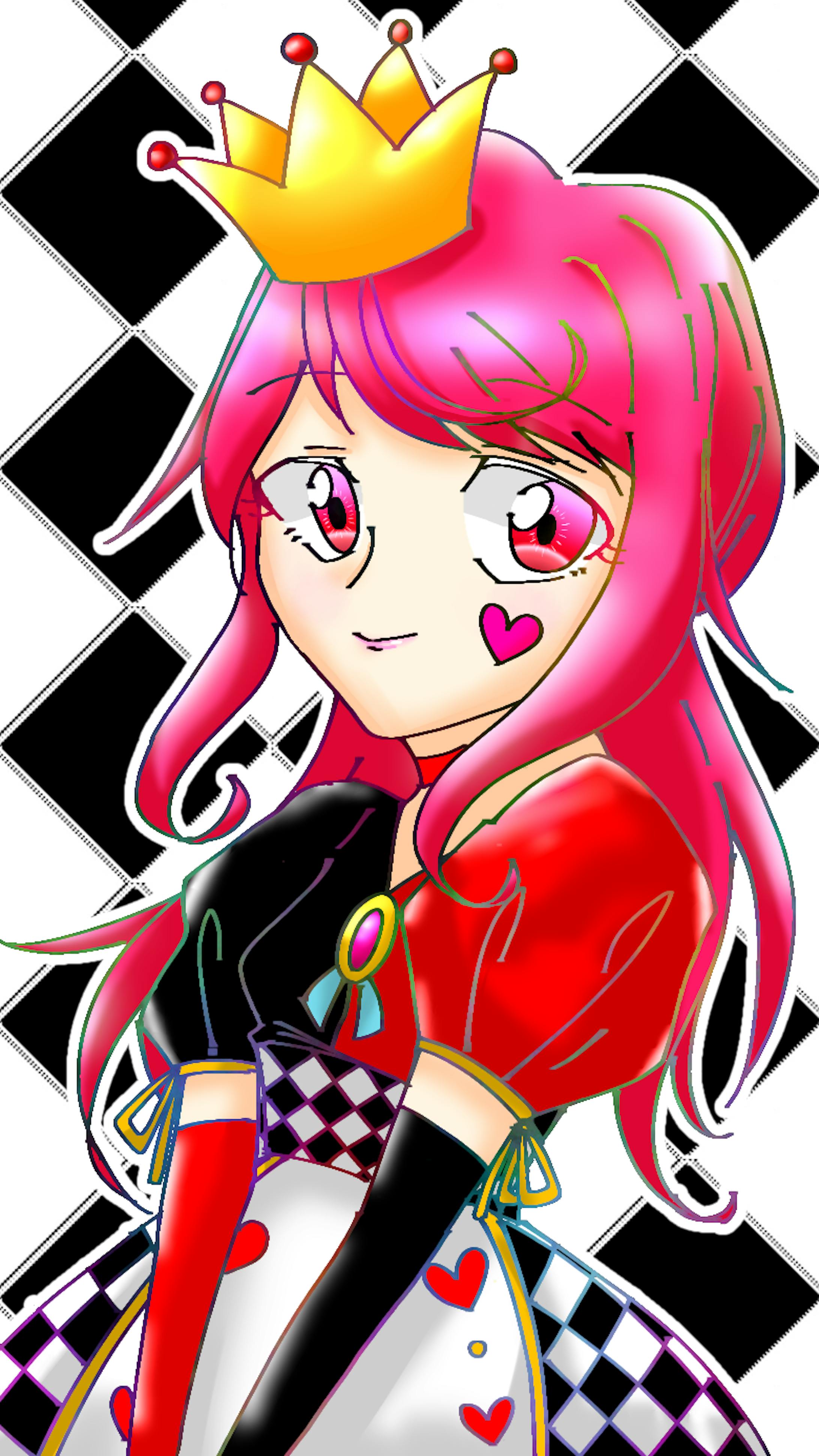 イラスト 双子の女王 ハート ダイヤ イラスト 双子の女王 ハート ダイヤ