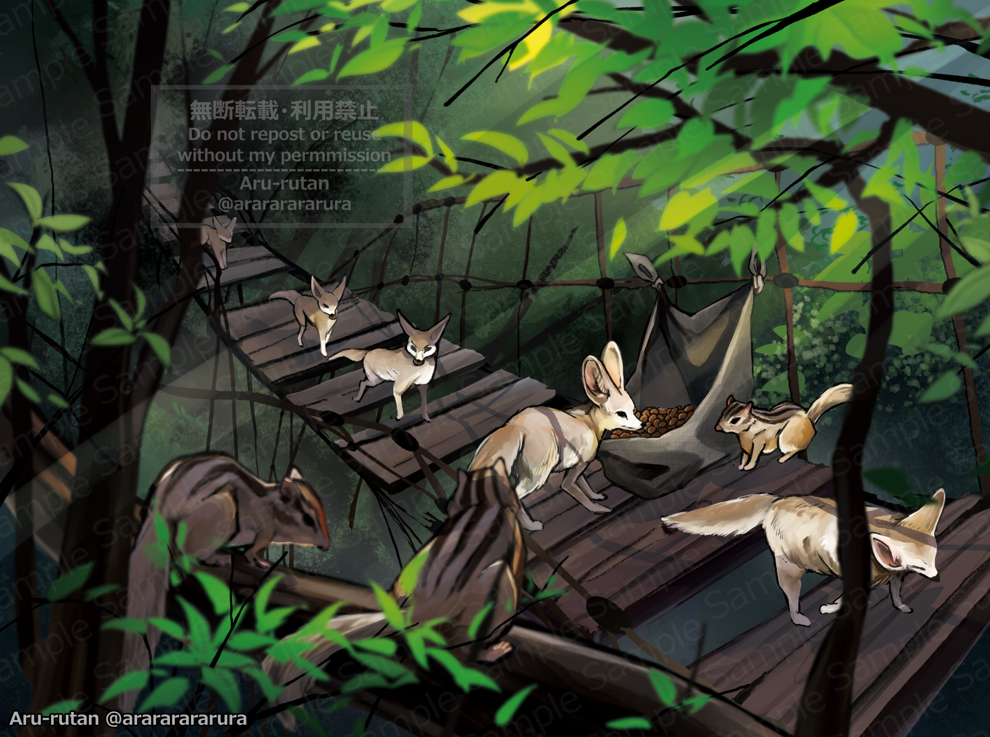 【ACGアニマルカードゲーム】「賄賂ある検閲所」-1