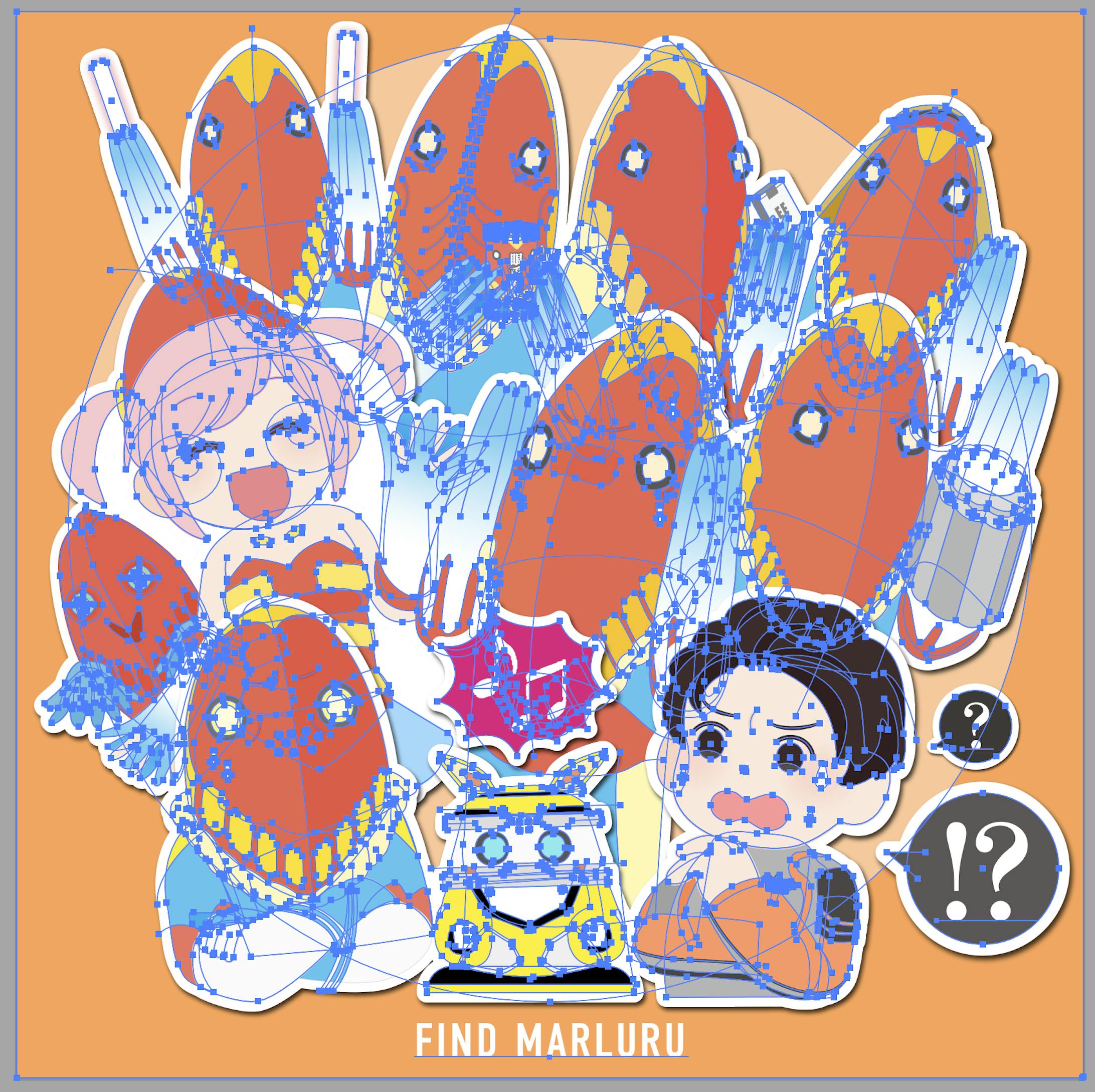 イラストのパスデータ