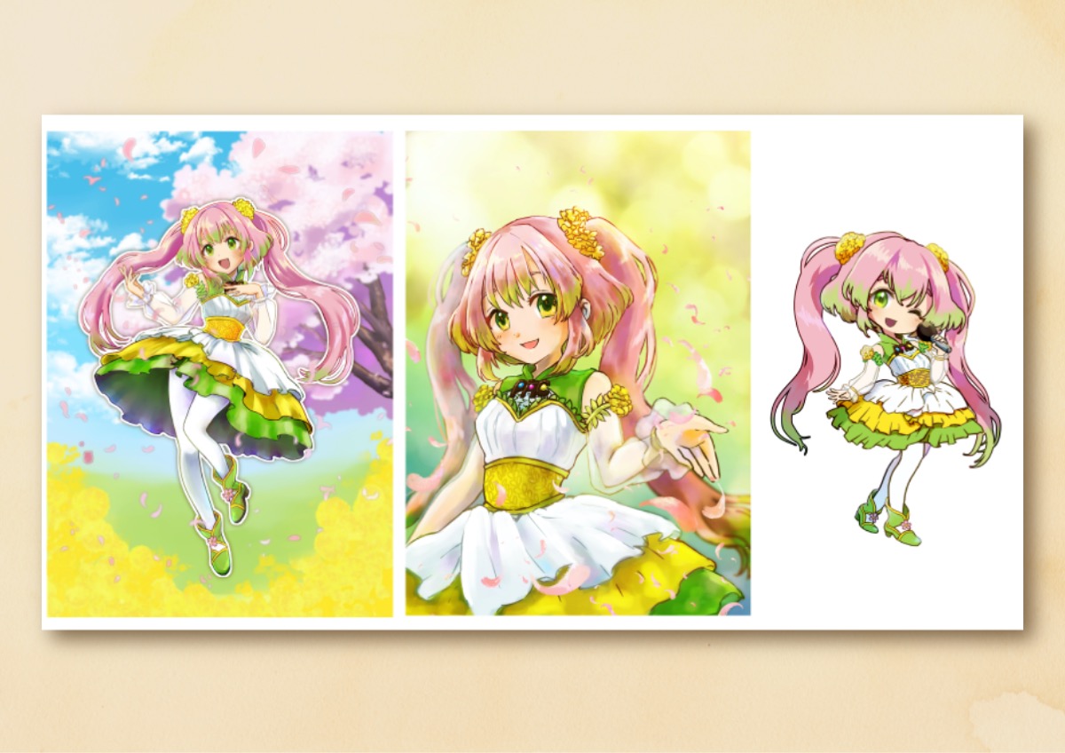 【キャラデザ】comicPAC 春キャラコンテスト 優秀賞-1