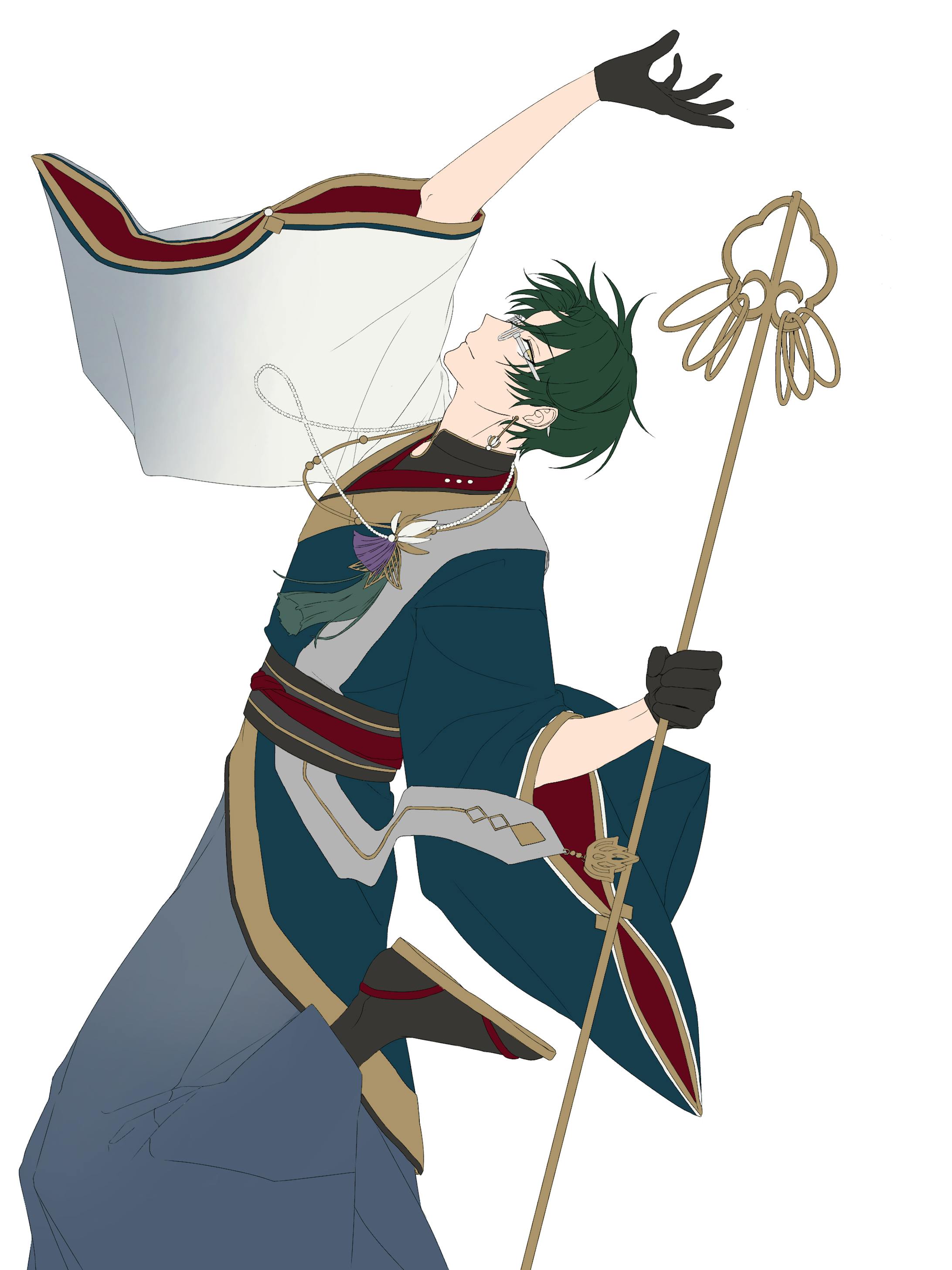 線画・下塗り