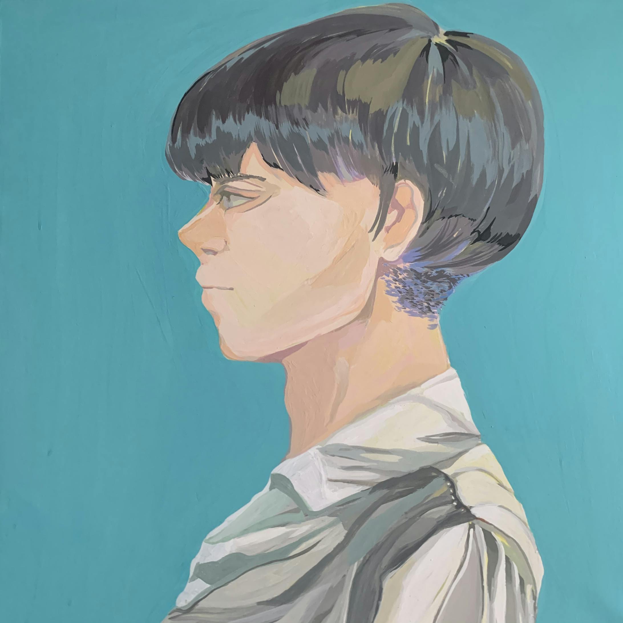 人物画 アクリル絵の具 人物画 アクリル絵の具