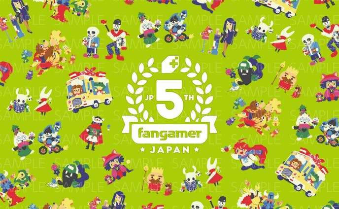 イラスト「FangamerJapan5周年記念バッグ」
