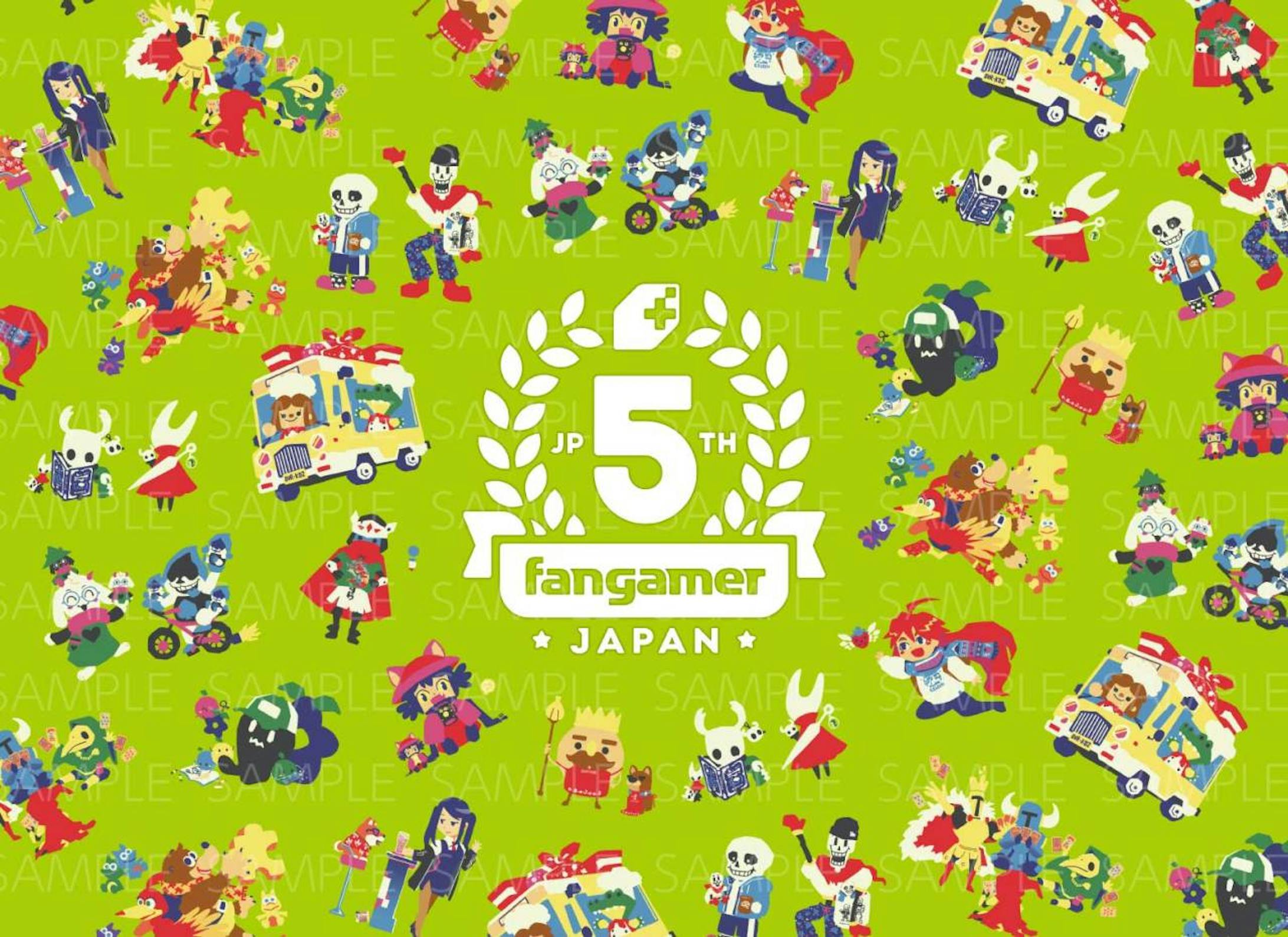 イラスト「FangamerJapan5周年記念バッグ」-1