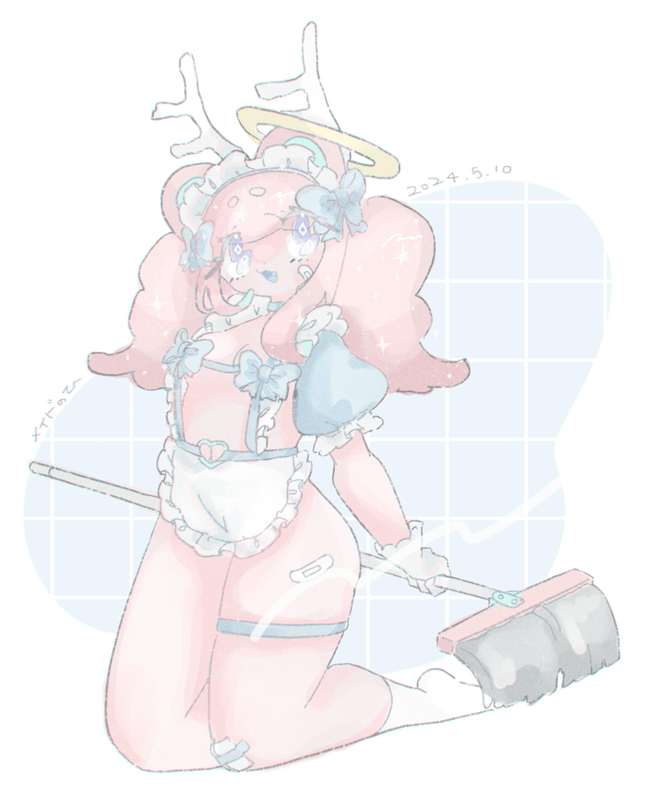 メイドの日イラスト-1