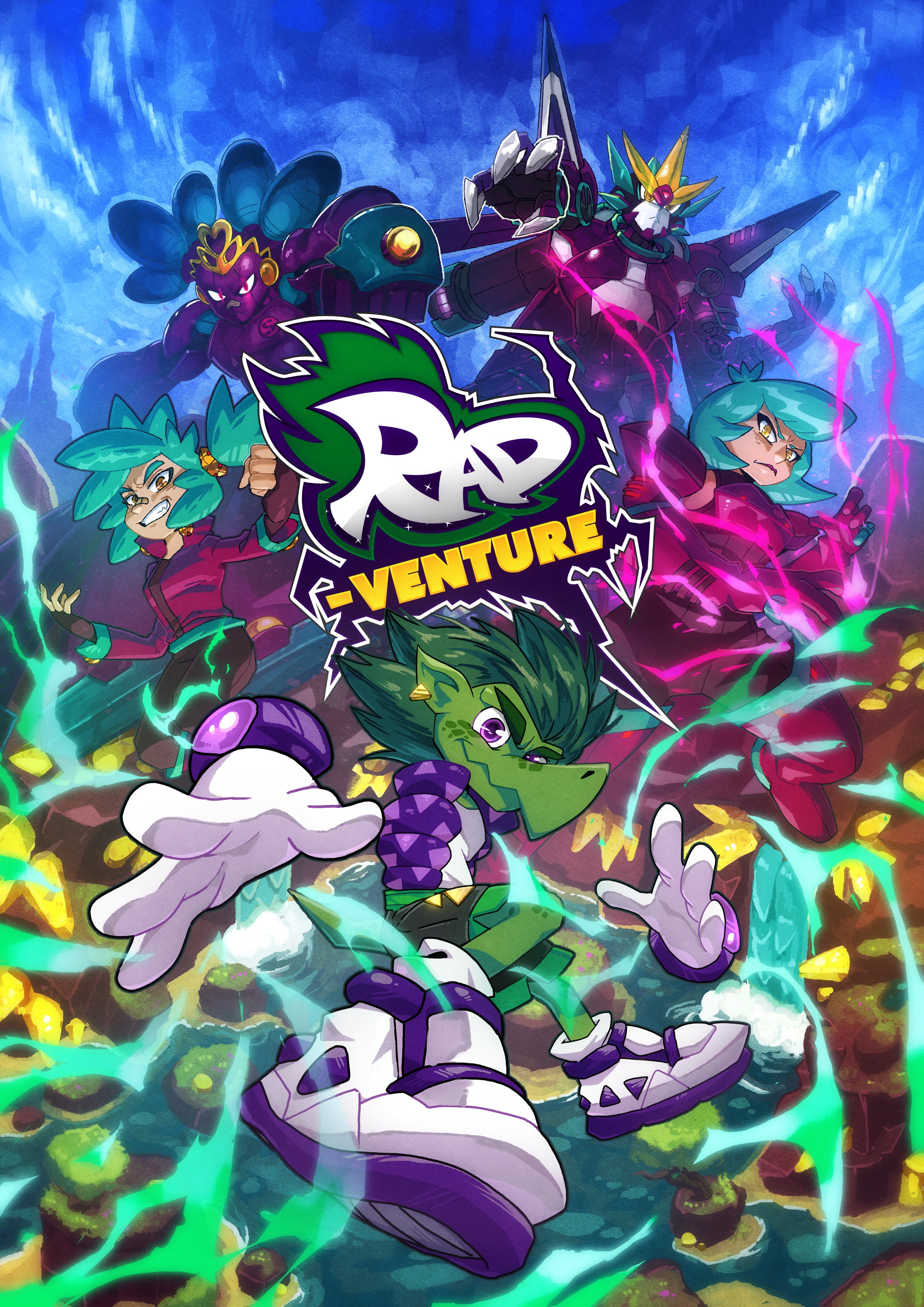 Rad-Venture game Key Art
