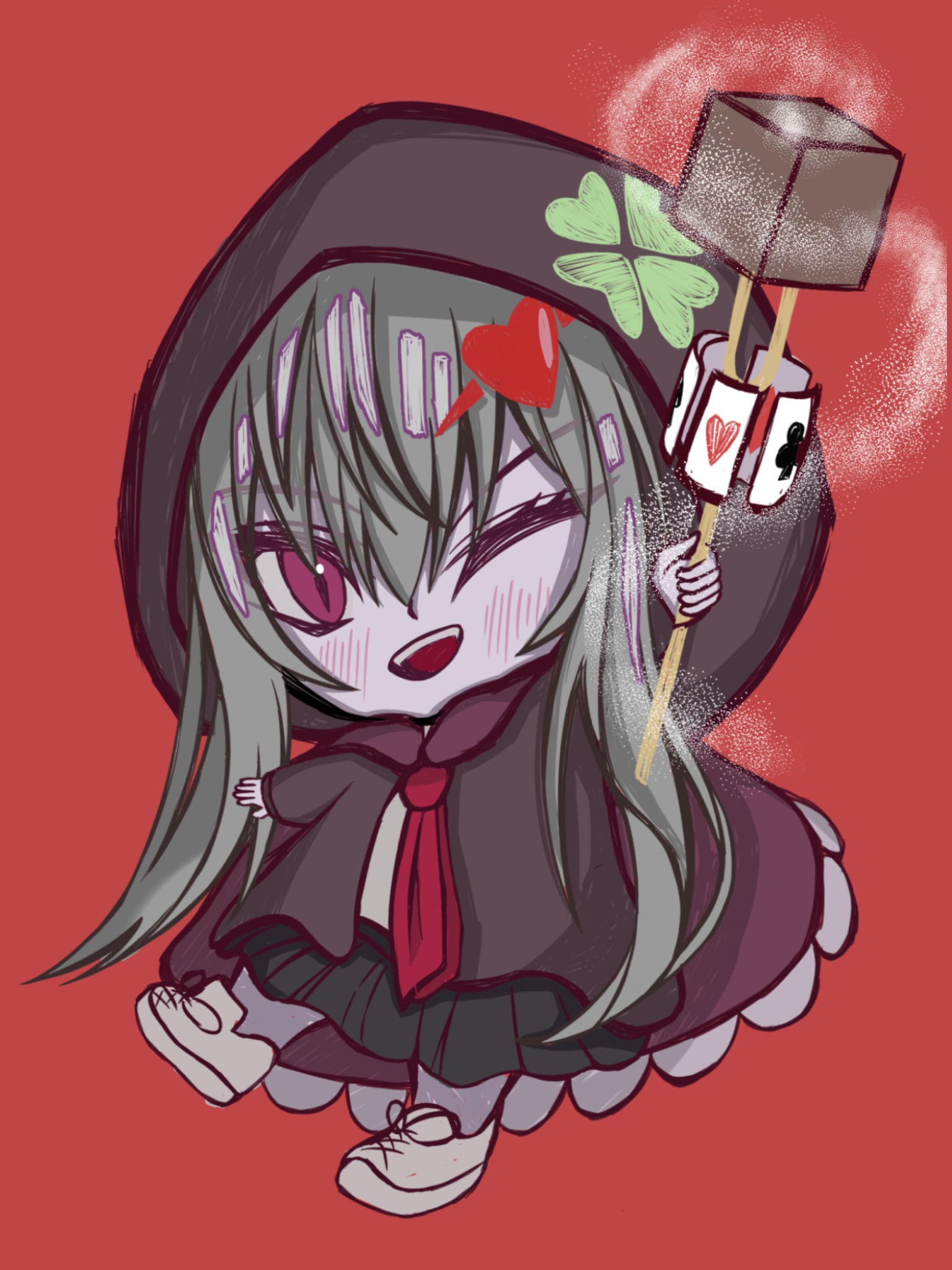 chcolate🍫and tranp♠️ original character (SDcharacter)-1