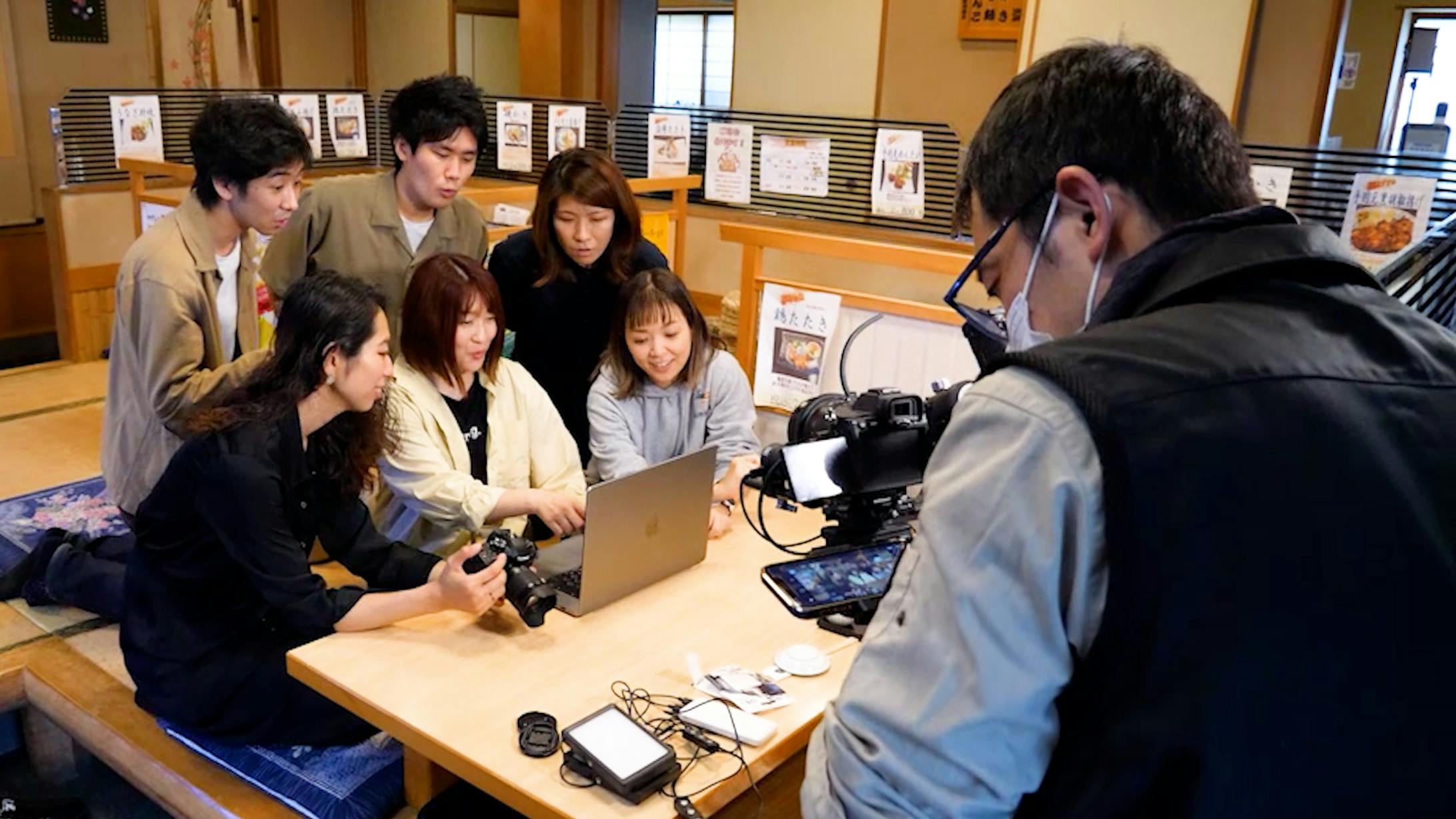 撮影風景③ 撮影風景③
