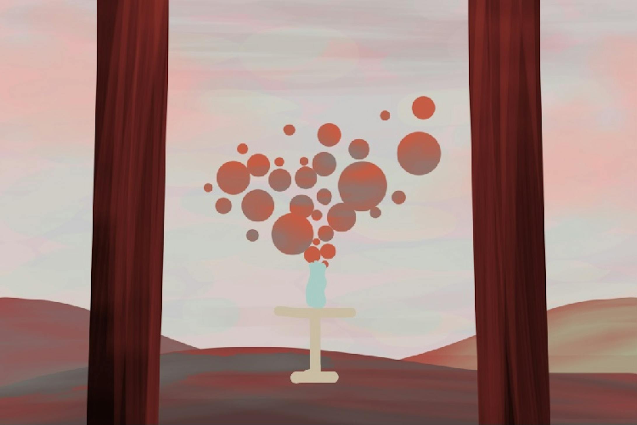 椅子が消えました。もう少しです！