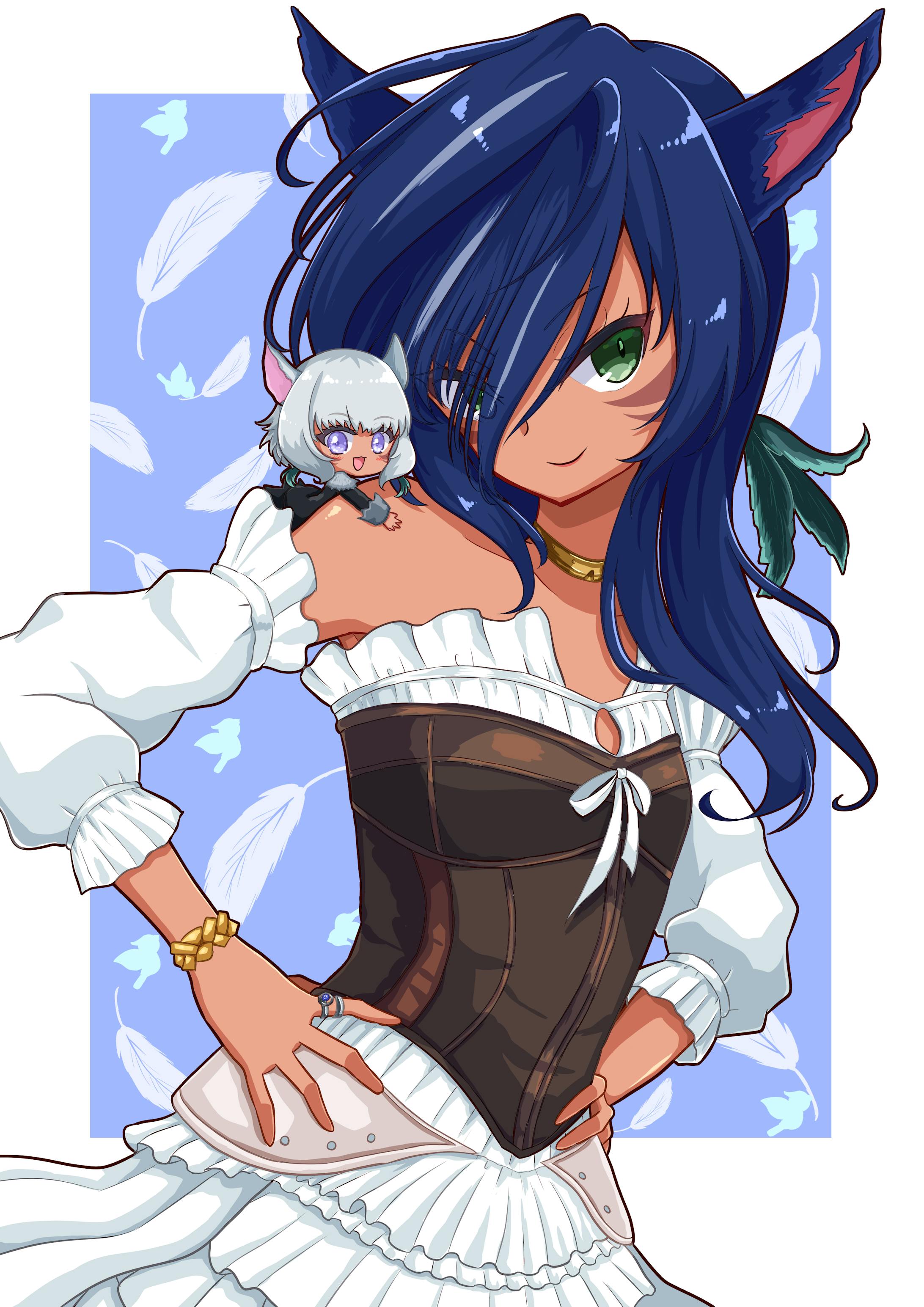 【Skeb依頼】よその子(Hedaちゃん)-1