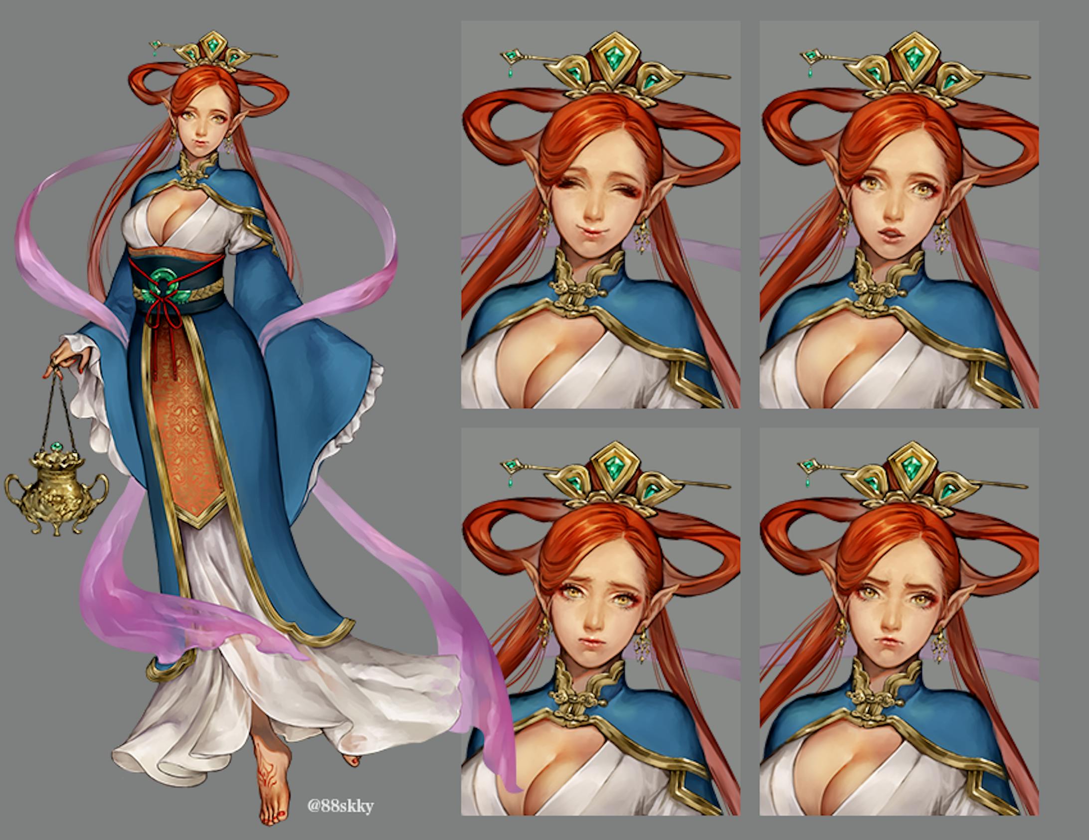 ファンタジー創作女性キャラ ファンタジー創作女性キャラ