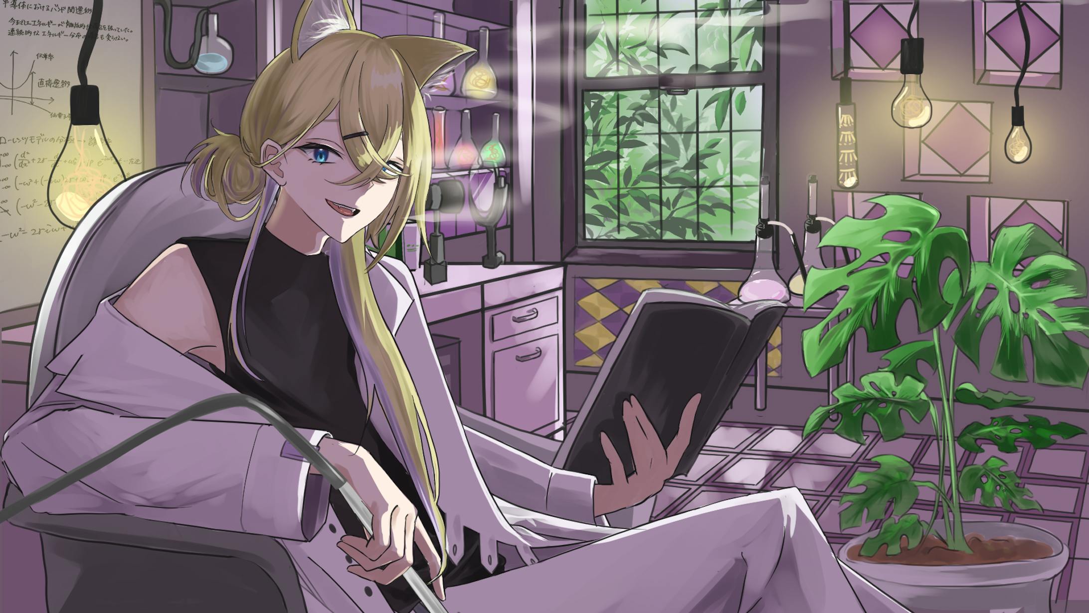 不見はのめ様　配信OP用イラスト-1