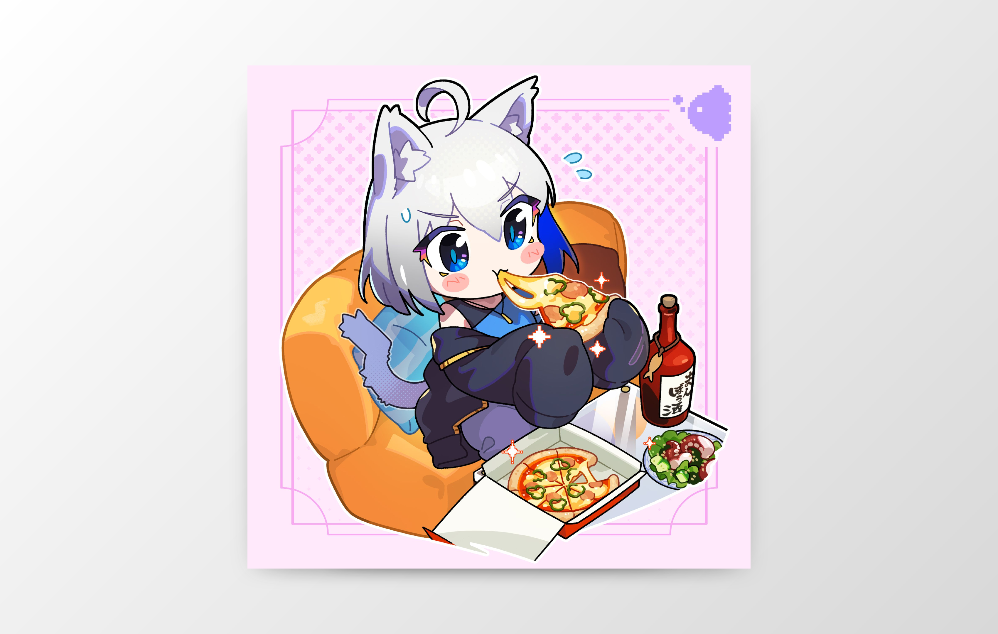 ChumuNote V-TIPS ガチャイラスト制作-1